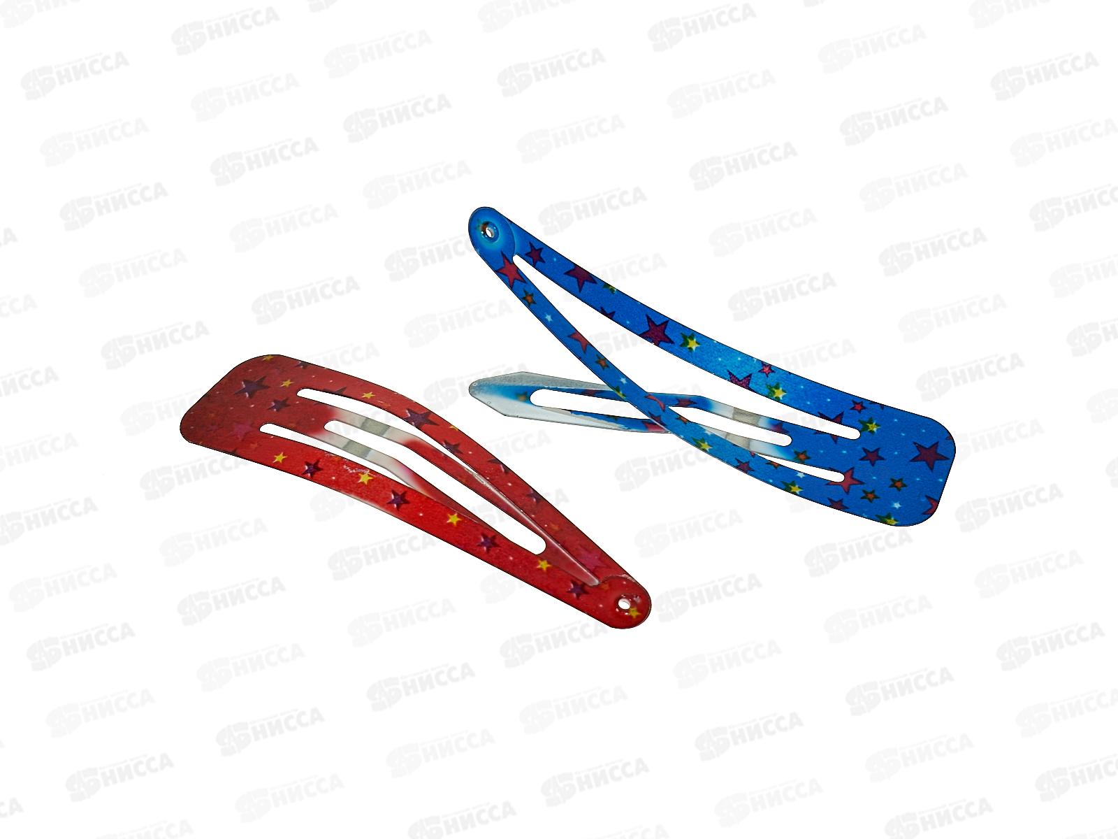 Заколка для волос &quotТик-так&quot 10шт лист *10