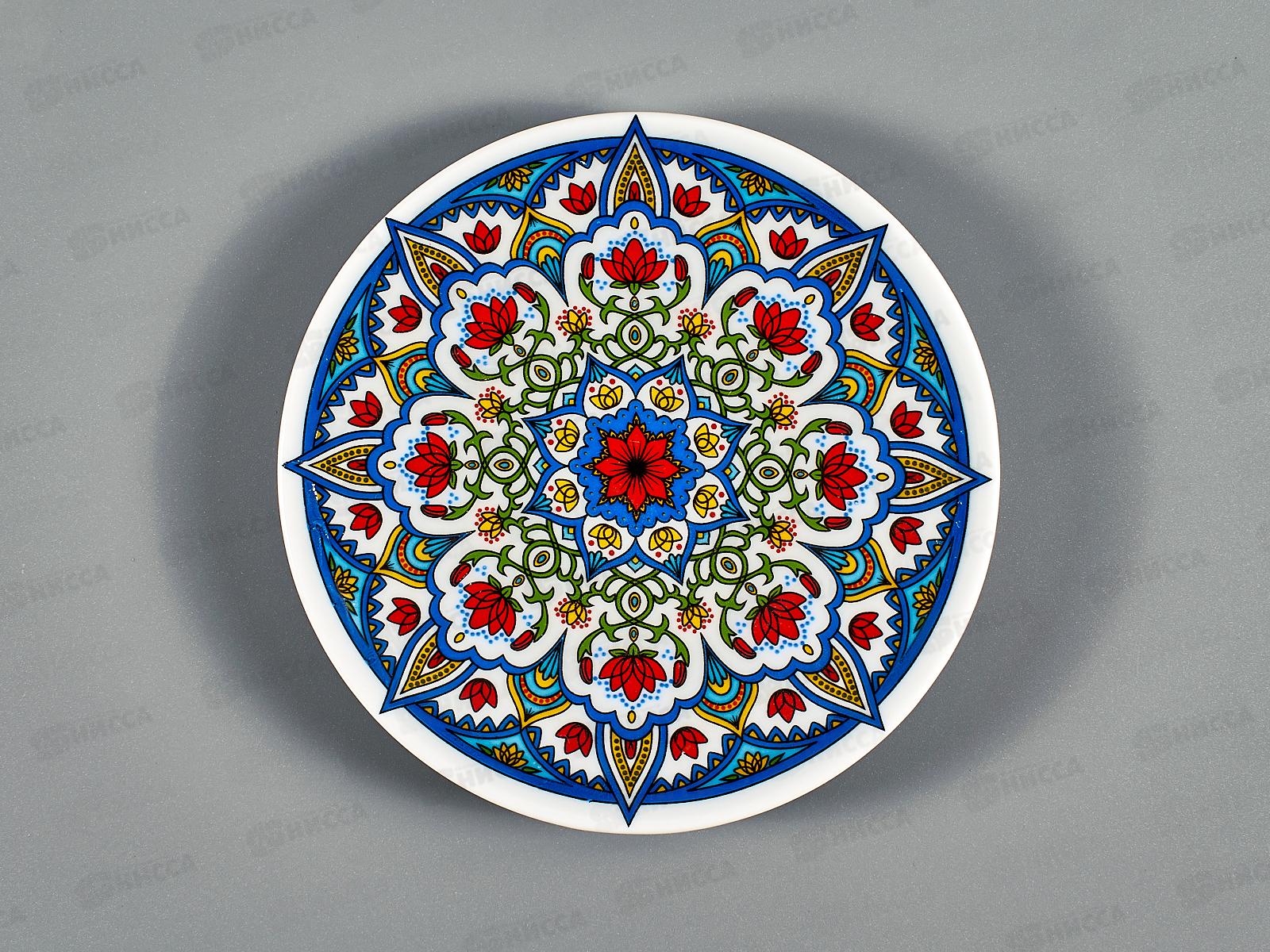 Тарелка мелкая 125мм фарфор Универсал Очарование востока 8с0816  *20