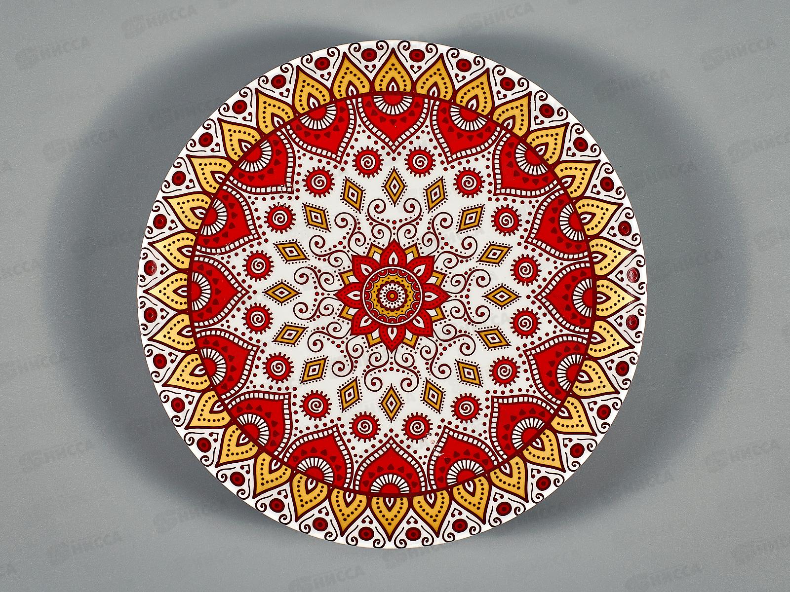 Тарелка мелкая 200мм фарфор Универсал Дастархан Gold 3с2430  *20