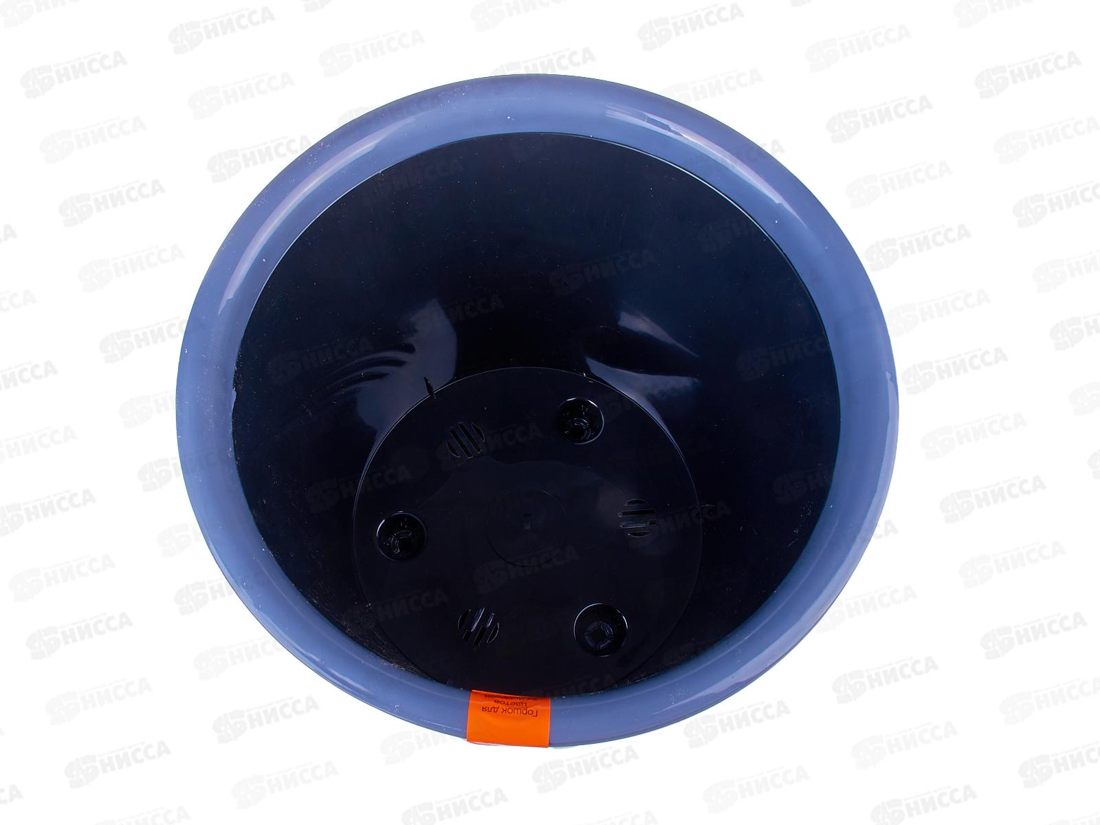 Горшок для цветов Сигма 18л Антрацит д.30, h37  *1