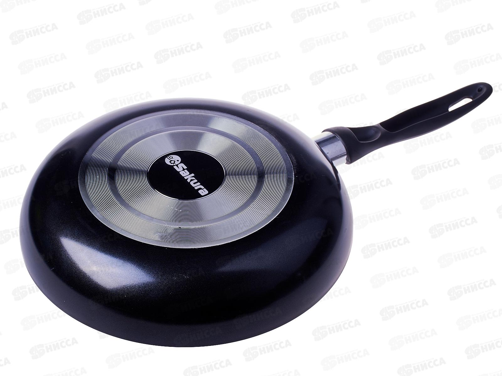 Сковорода  SA-F-10-26 Агат 26см штампованная черная