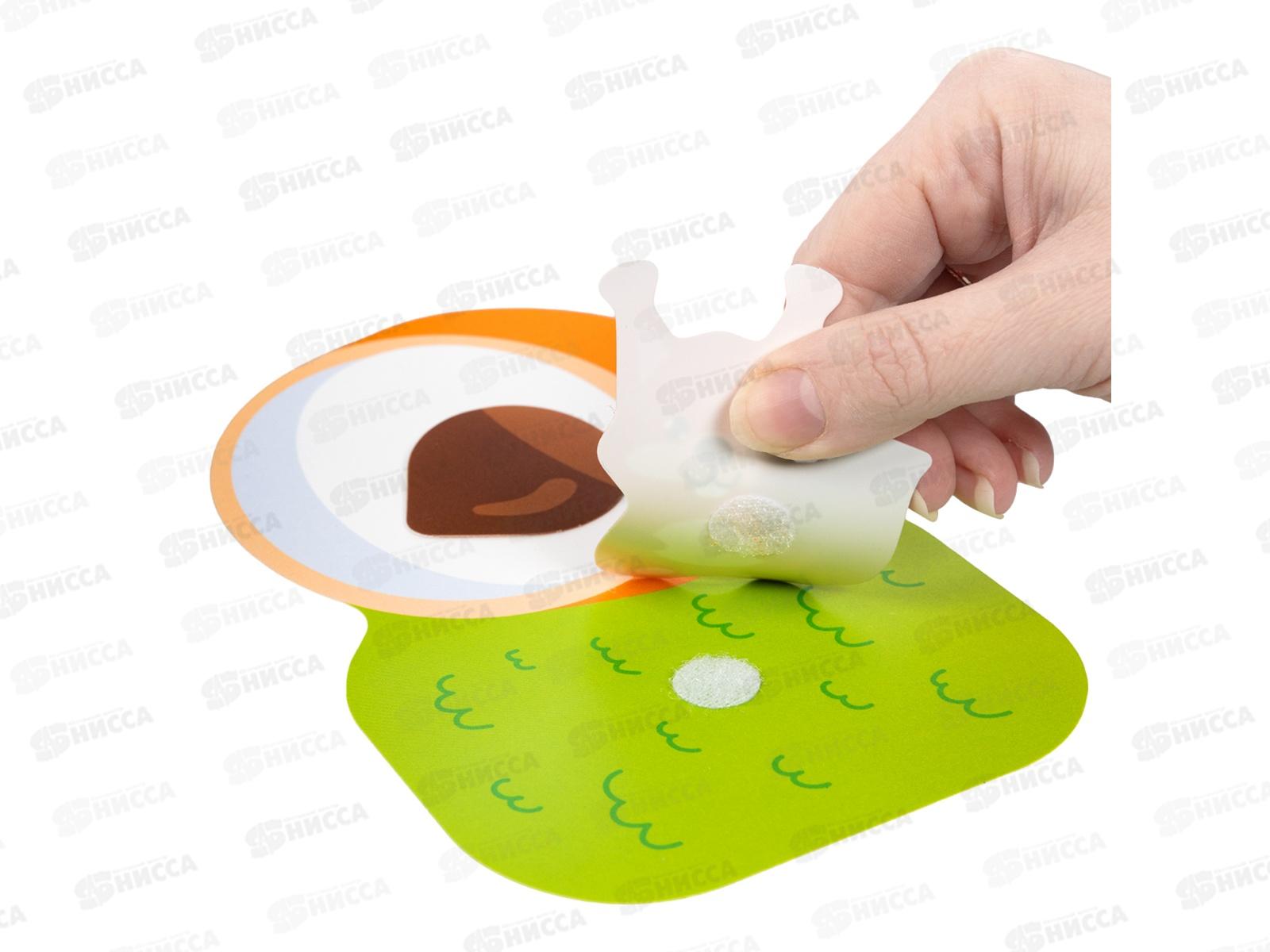 Пластик на липучках &quotКто что ест?&quot (конверт А5) 05229