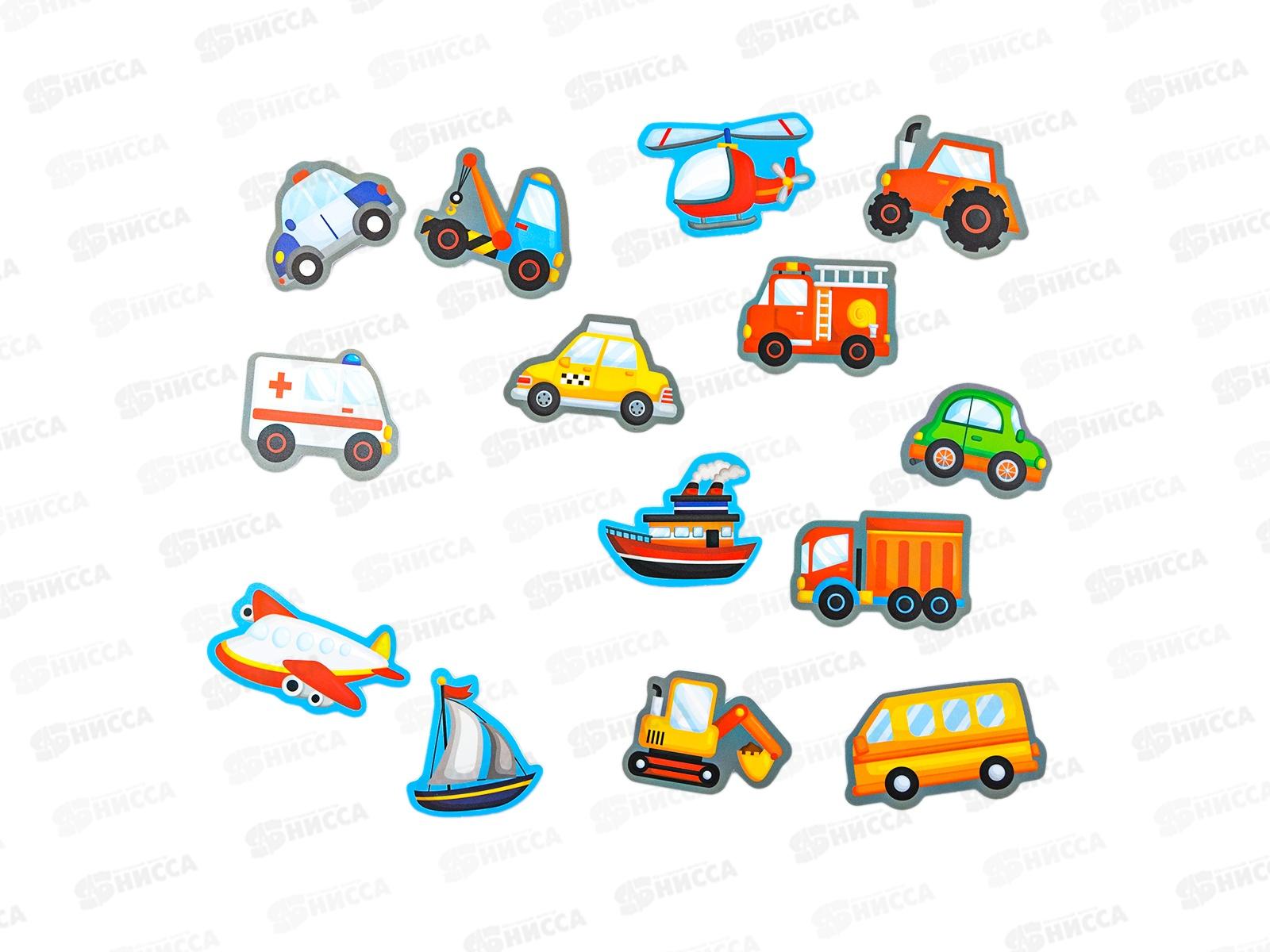 Пластик на липучках &quotТранспорт&quot (конверт А4) 05197