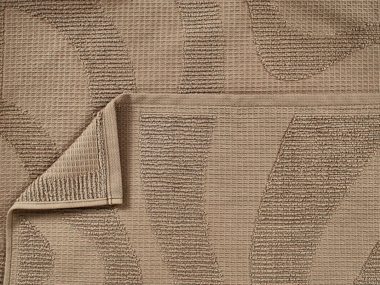 Полотенце 50*90 MX48 Verossa Wave Texture Молочный шоколад