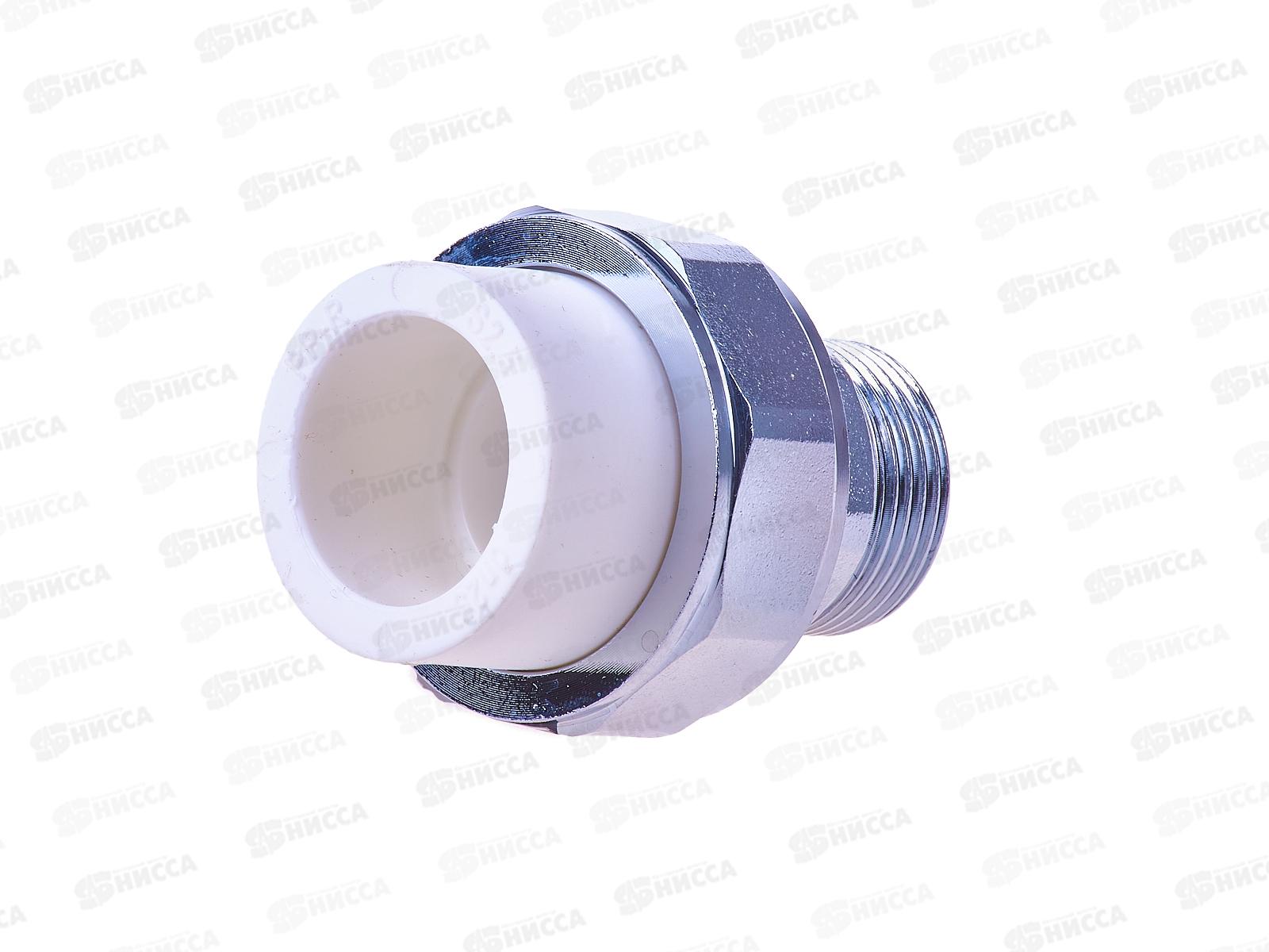 Американка муфта PP-R комбинированная разъемная 25* 3/4 НР