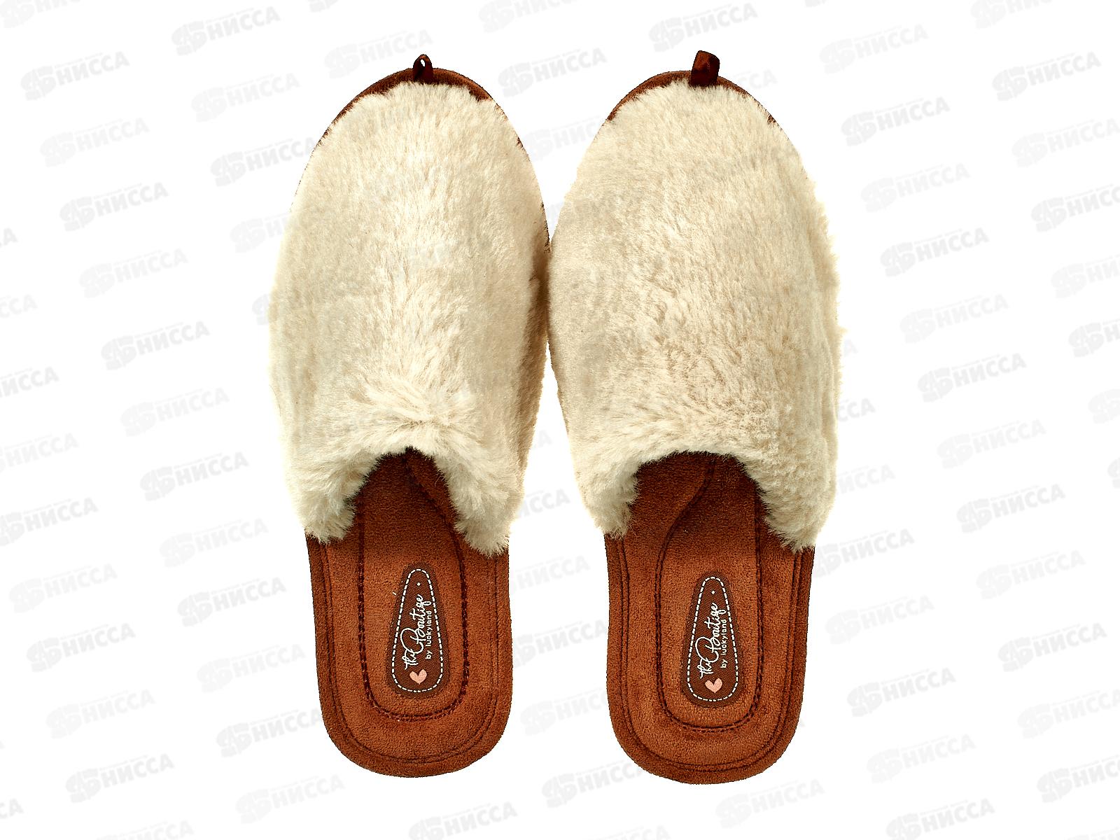 Тапочки женские домашние 4294  W-CH-С р.36 *12