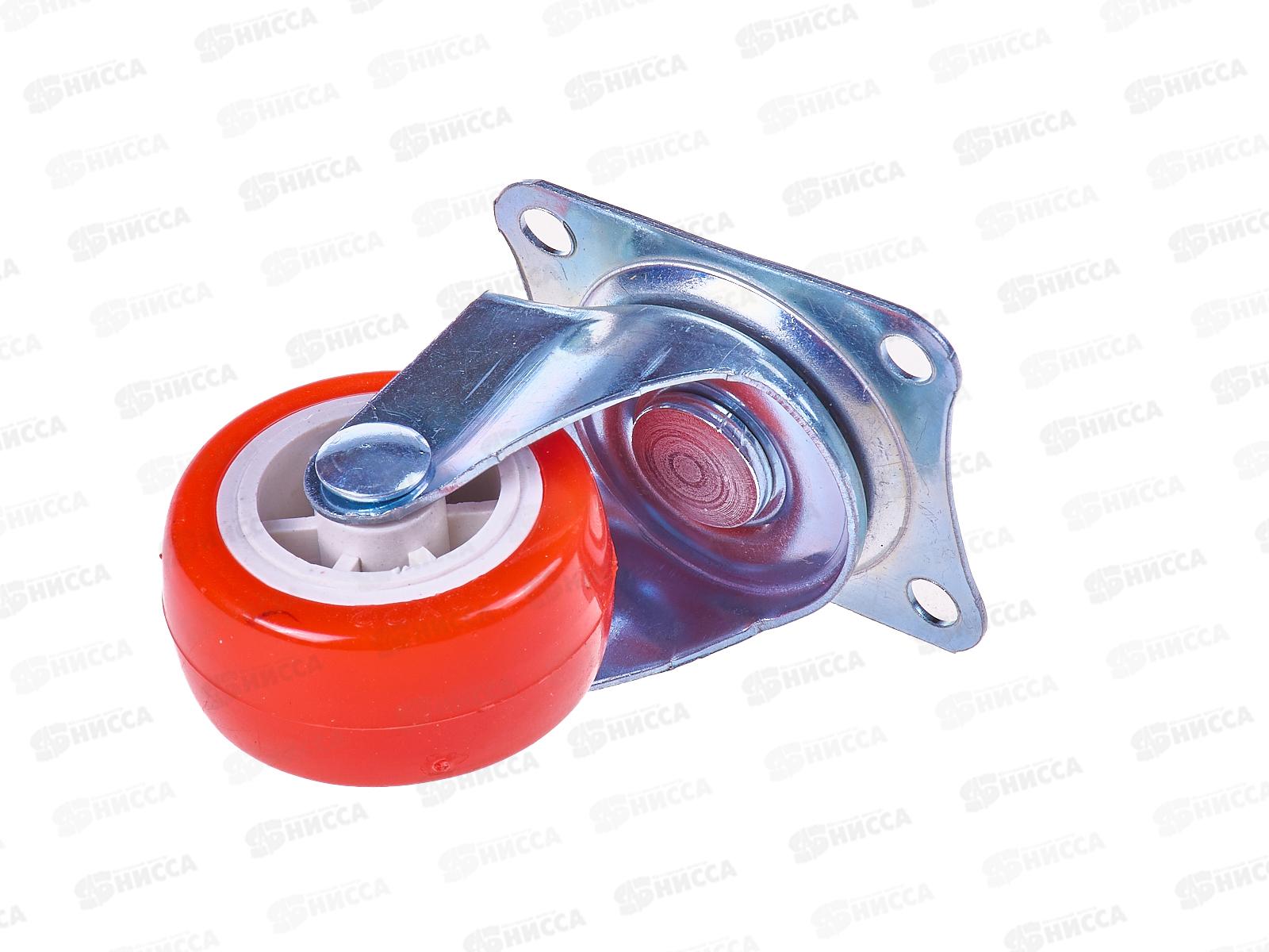 Колесо мебельное, опора поворотная на подшипниках 38мм, AL-23095