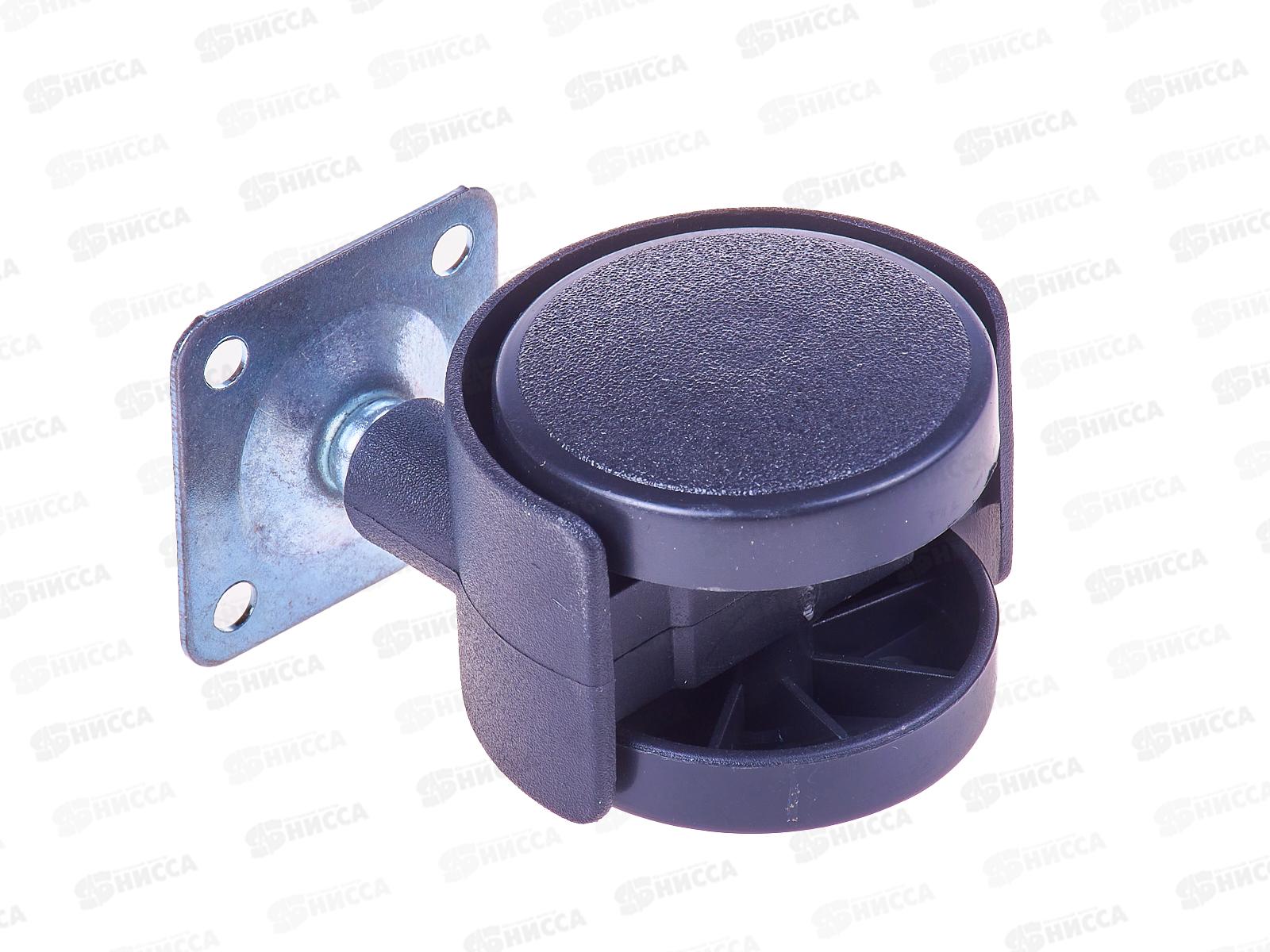 Колесо мебельное, опора поворотная D=38мм, AL-23100-1