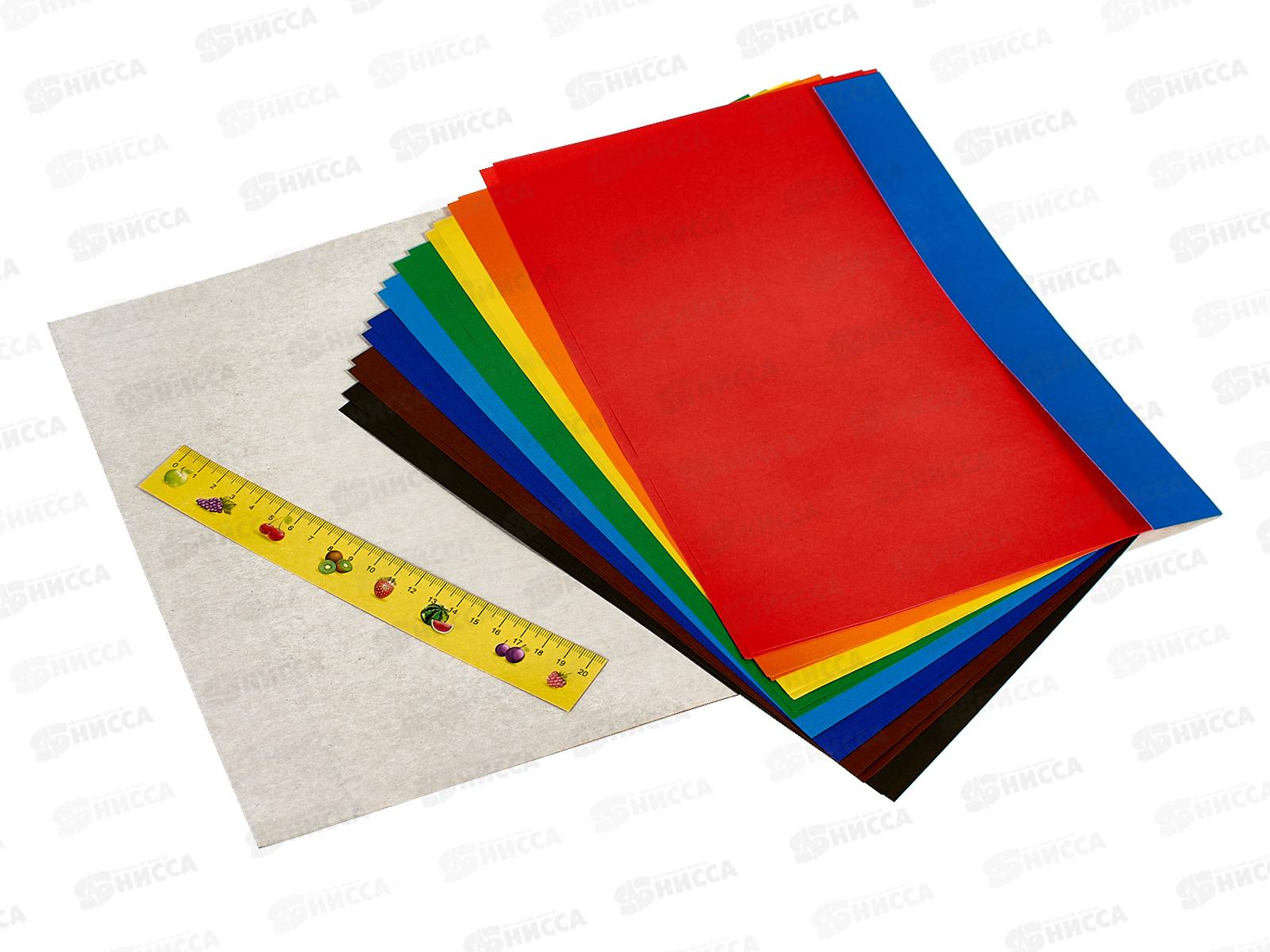 Цветная бум. 16л 8цв УМКА А4 Буба, 2-стор., CPDО8-76361-BU *40