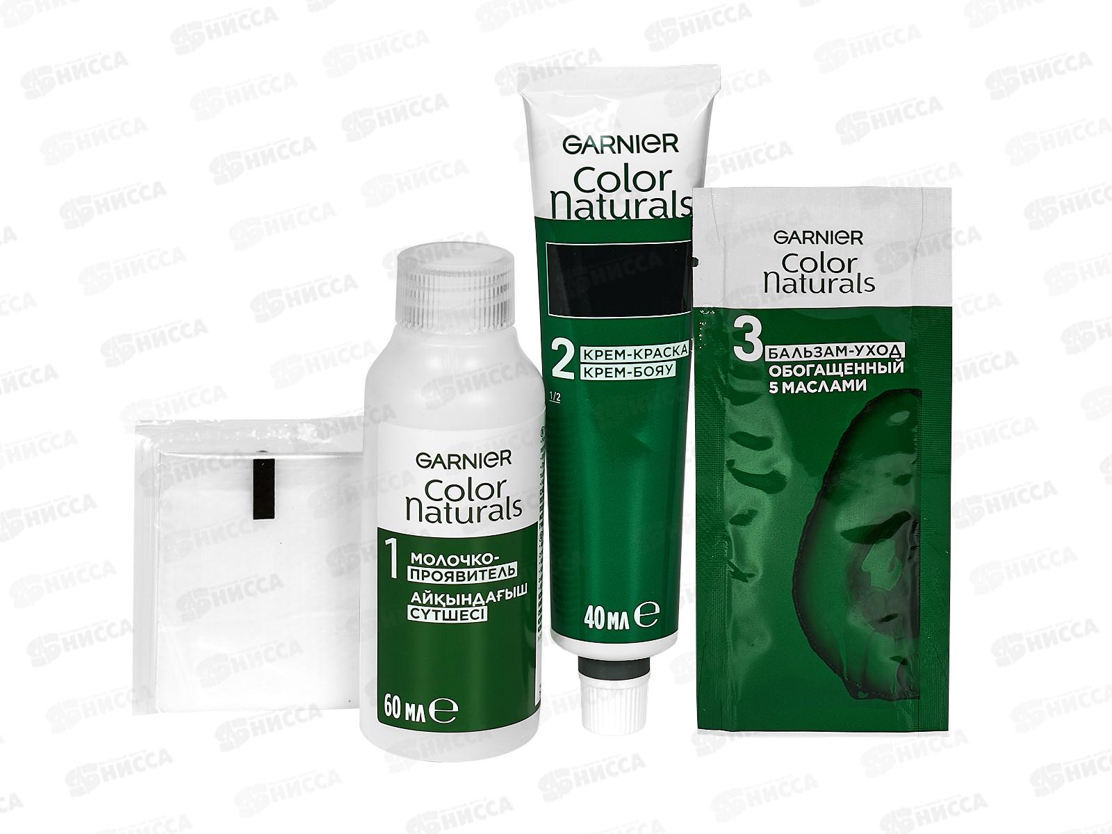 ГАРНЬЕ Колор Naturals 7,34 Янтарь+Пэк-стоппер *3/12