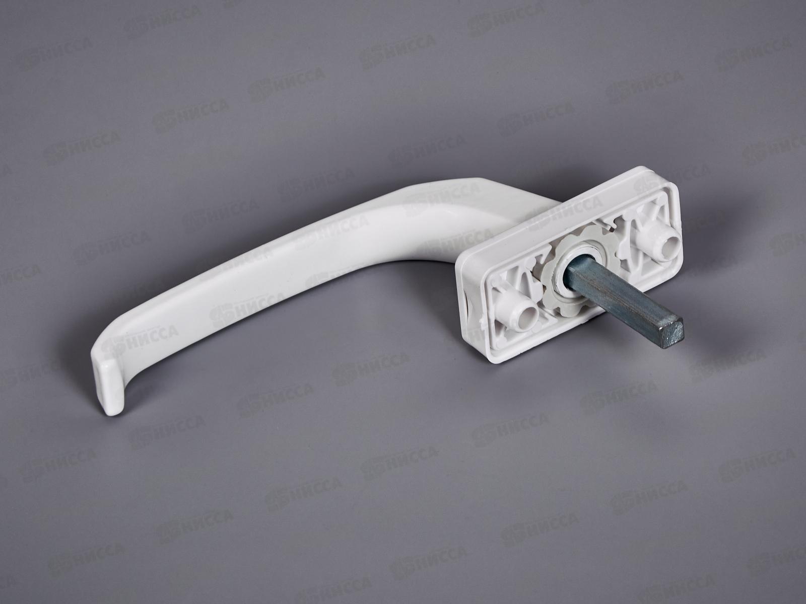 Ручка для пластиковых окон Ирис штифт 35мм белая RAL-9016 *100 006