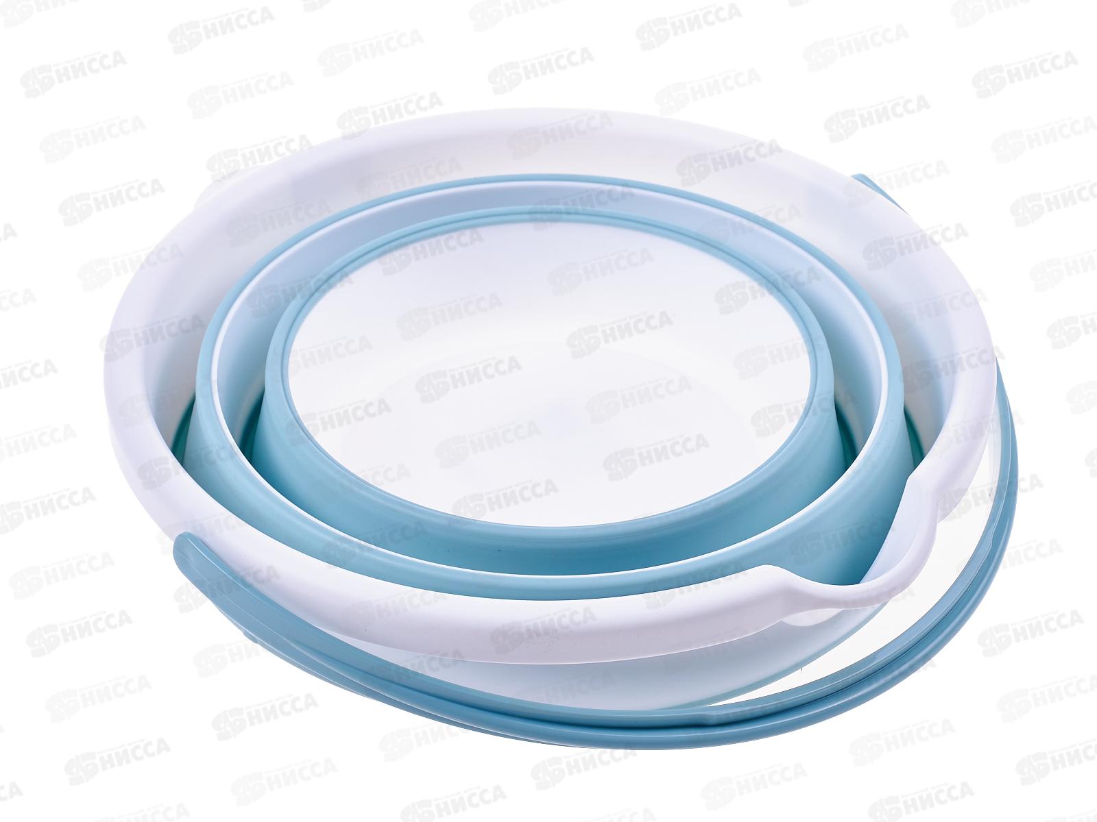 Ведро 5л ФЛЕКС складное Морская волна М2414 *14