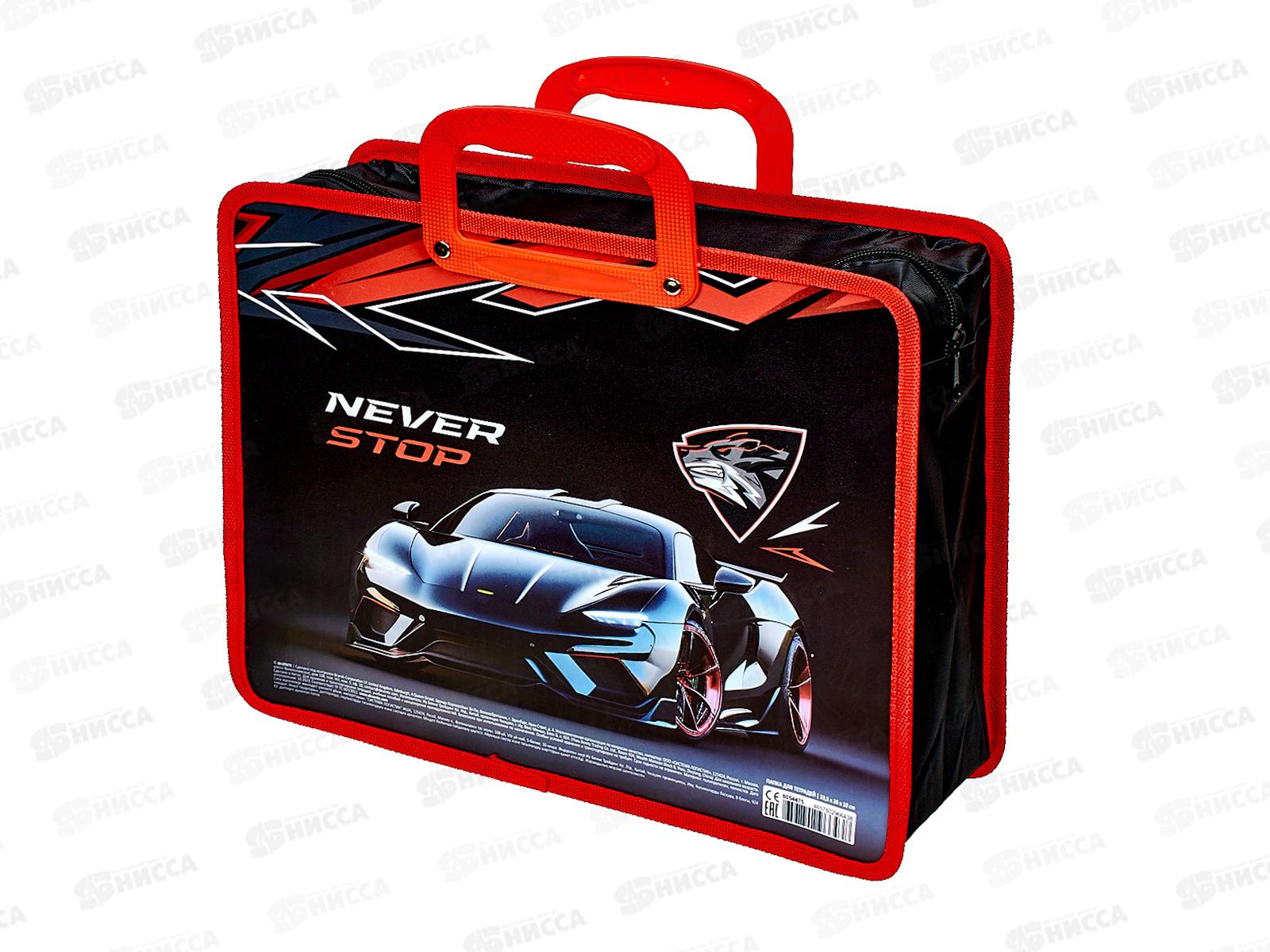 Папка д/тетр. deVente Never Stop Изо и технологии. А4 молния,ручки 8054475