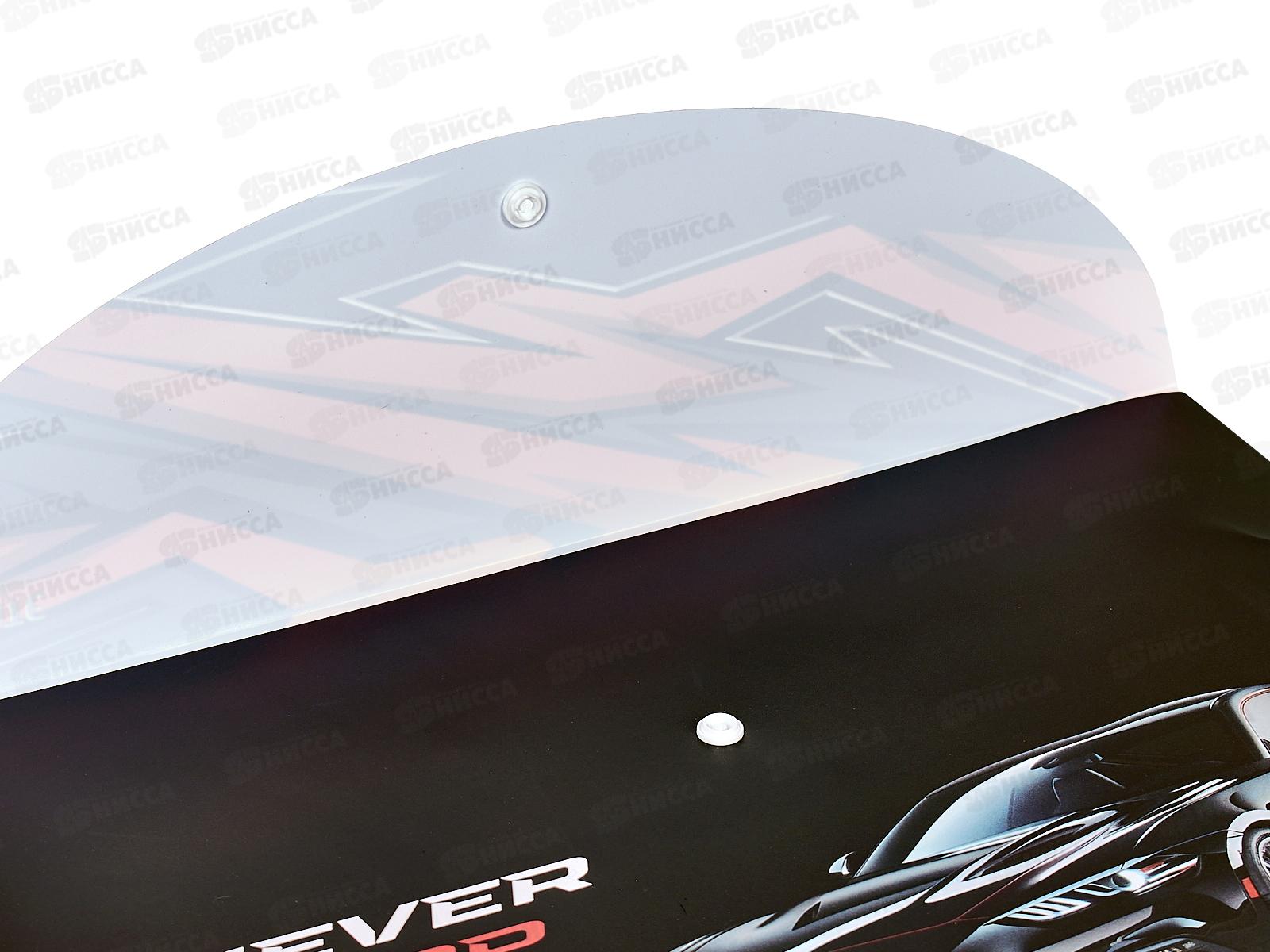 Папка-конверт пластиковая на кнопке deVENTE 335*235 Never Stop А4 300мк 3079400