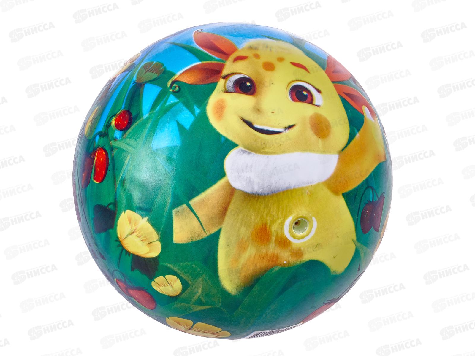 Мяч &quotИГРАЕМ ВМЕСТЕ&quot &quotЛунтик&quot полноцвет 23см FD-9(LUNT)  *144