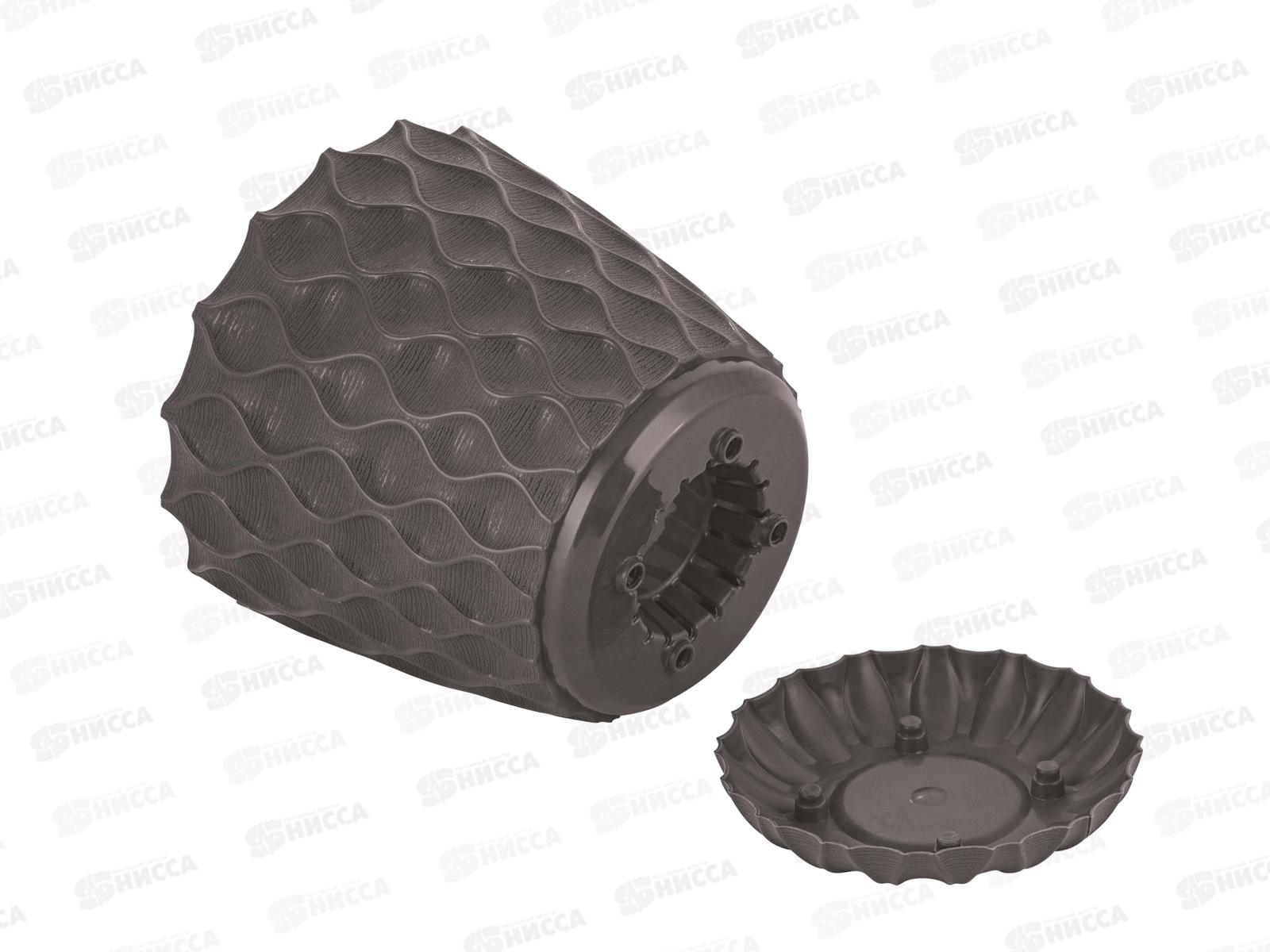 Горшок для цветов  &quotInGreen Wave&quot 1,4л Горький шоколад IG650110011 *10