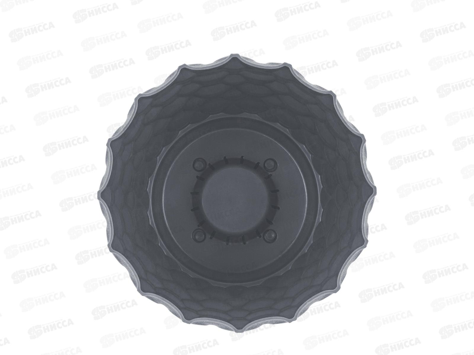 Горшок для цветов  &quotInGreen Wave&quot 1,4л Вулканический серый IG650110026 *10