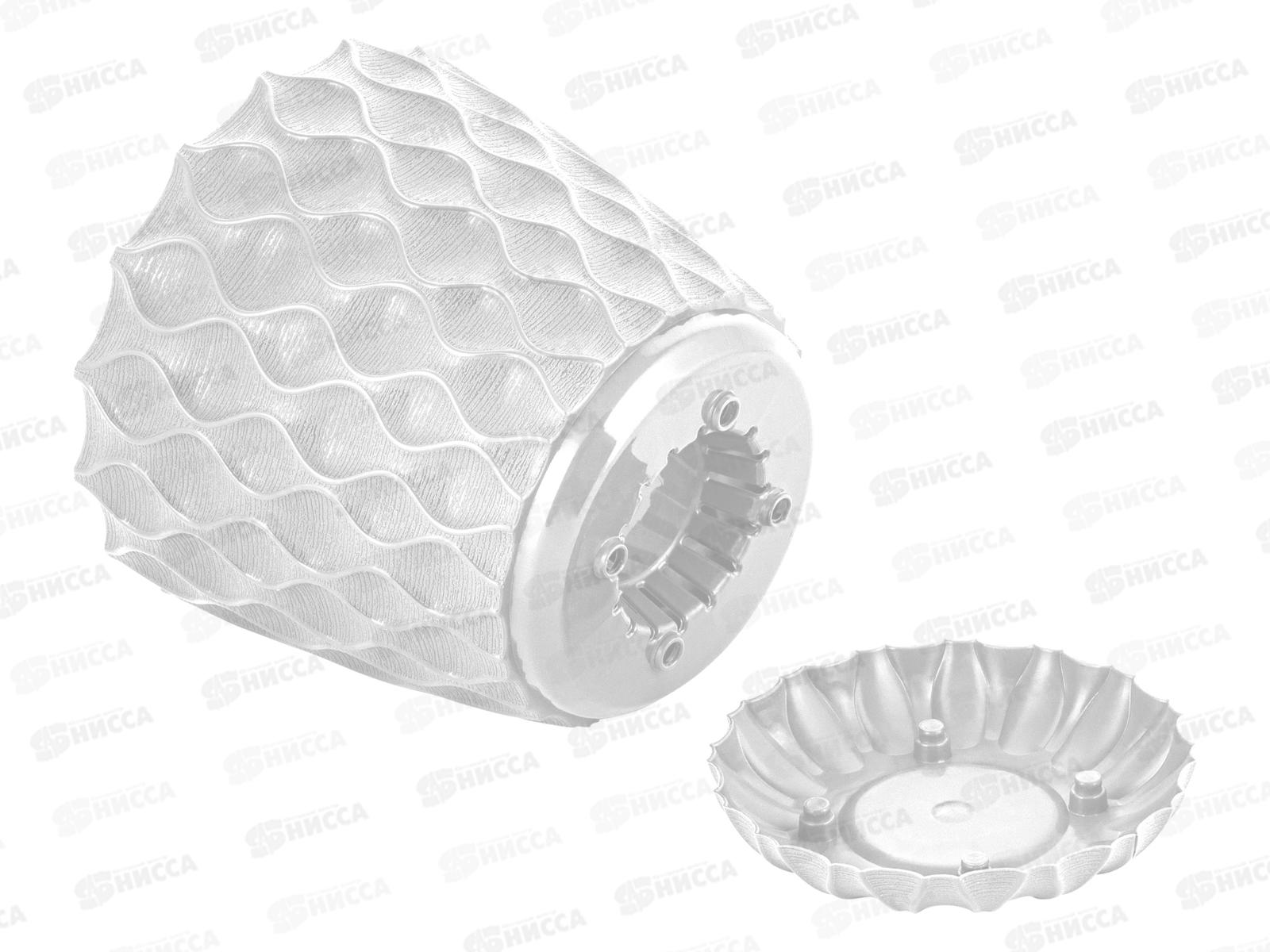 Горшок для цветов  &quotInGreen Wave&quot 4,7л Утренний туман IG650310025 *6