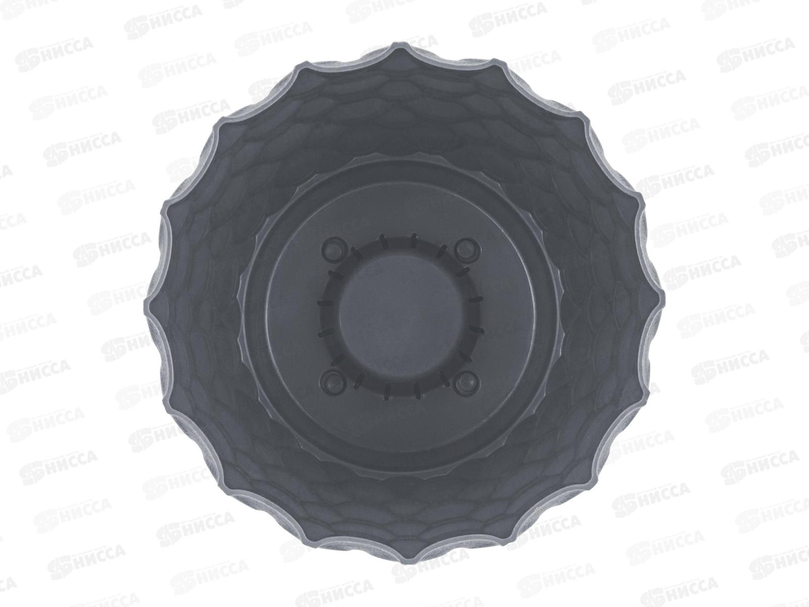 Горшок для цветов  &quotInGreen Wave&quot 4,7л Вулканический серый IG650310026 *6