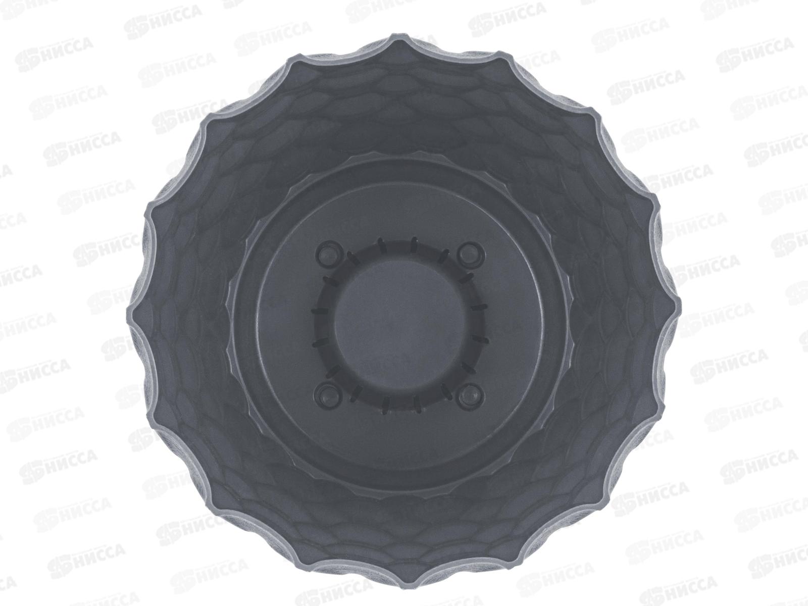 Горшок для цветов  &quotInGreen Wave&quot 10л Вулканический  серый  IG650410026 *12