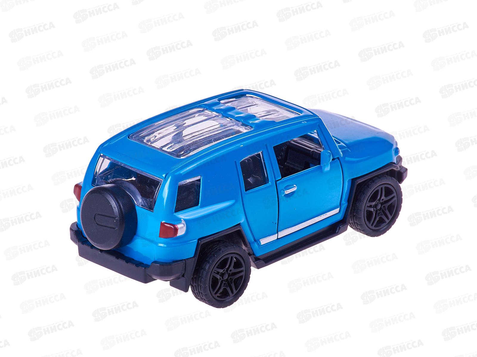 Машина &quotТЕХНОПАРК&quot металлическая Внедорожник 11см, инерционная 2210С118-R, 369745