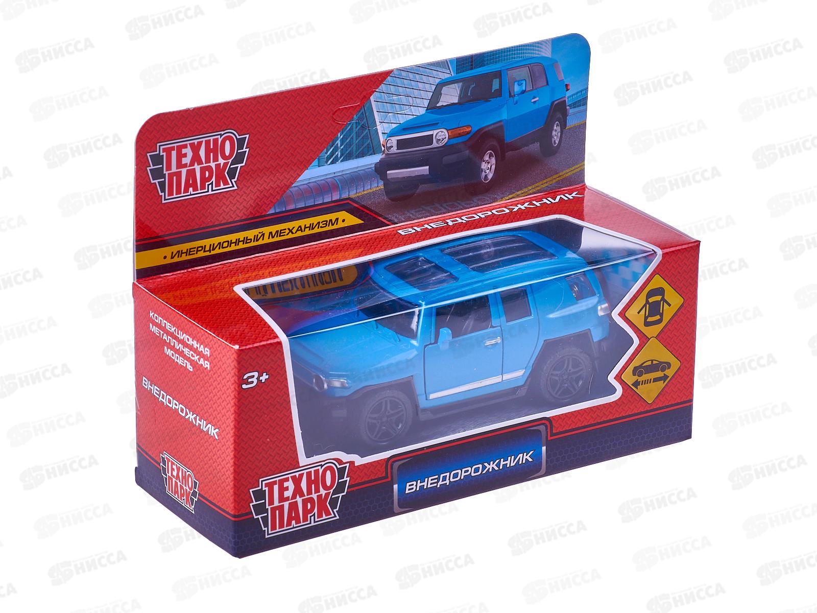 Машина &quotТЕХНОПАРК&quot металлическая Внедорожник 11см, инерционная 2210С118-R, 369745
