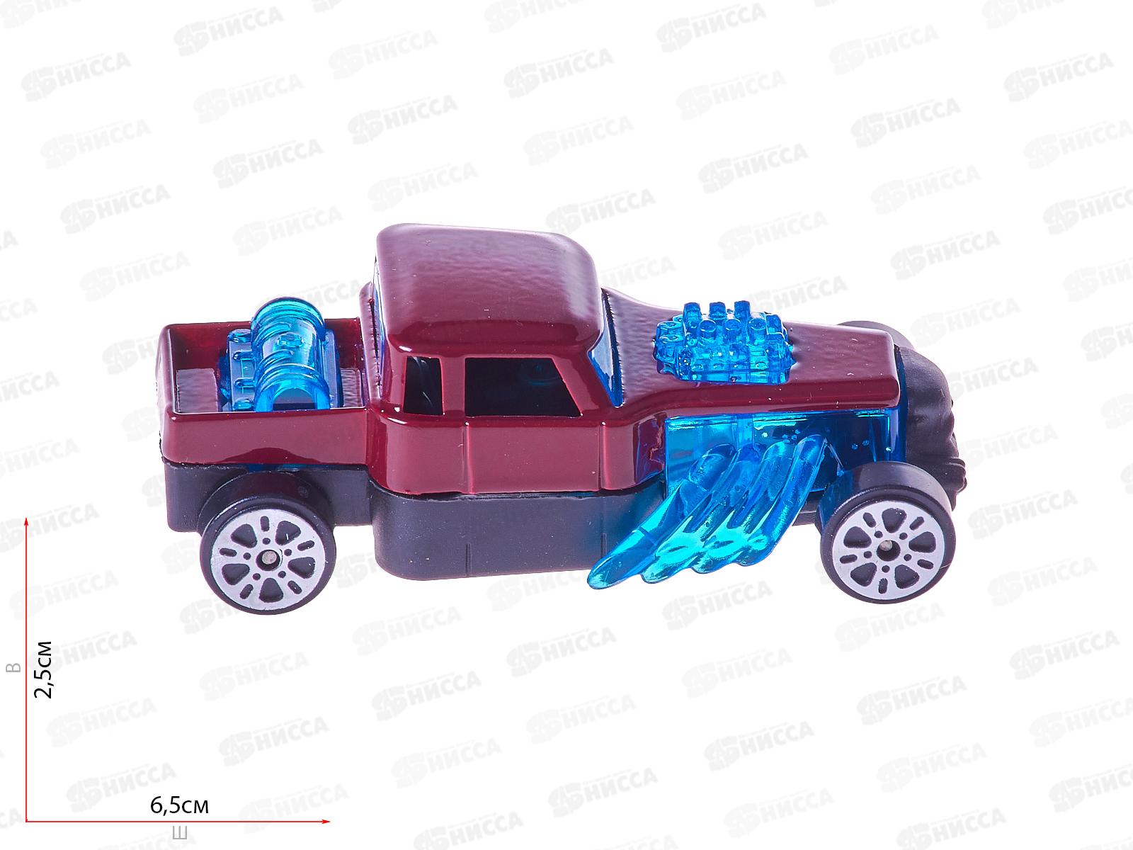 Машина &quotТЕХНОПАРК&quot металлическая ROAD RACING, 6,5см, RR-7-2309222-R,372708