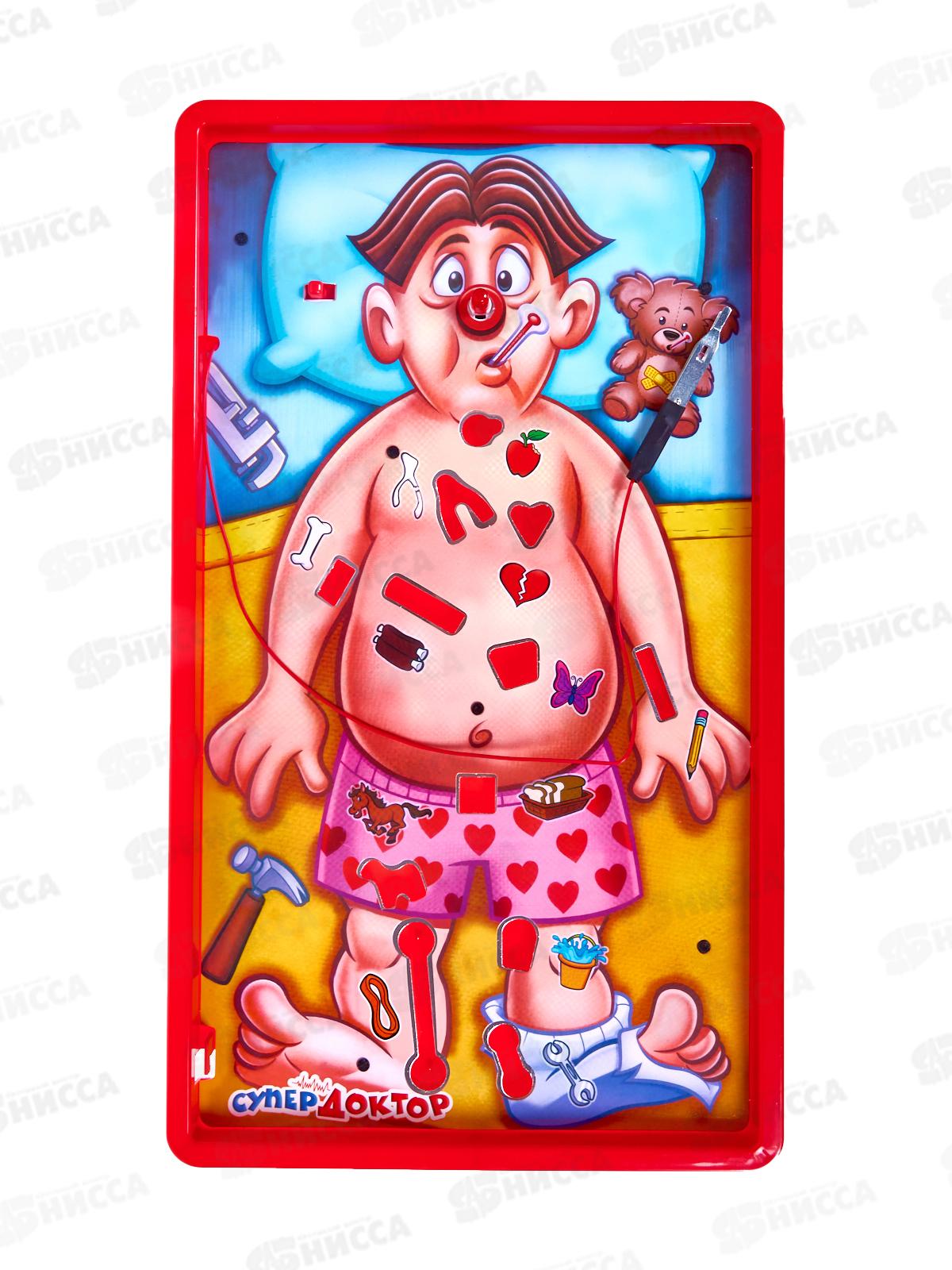 Игра настольная &quotСупер доктор&quot В1700887-R &quotИграем вместе&quot *18