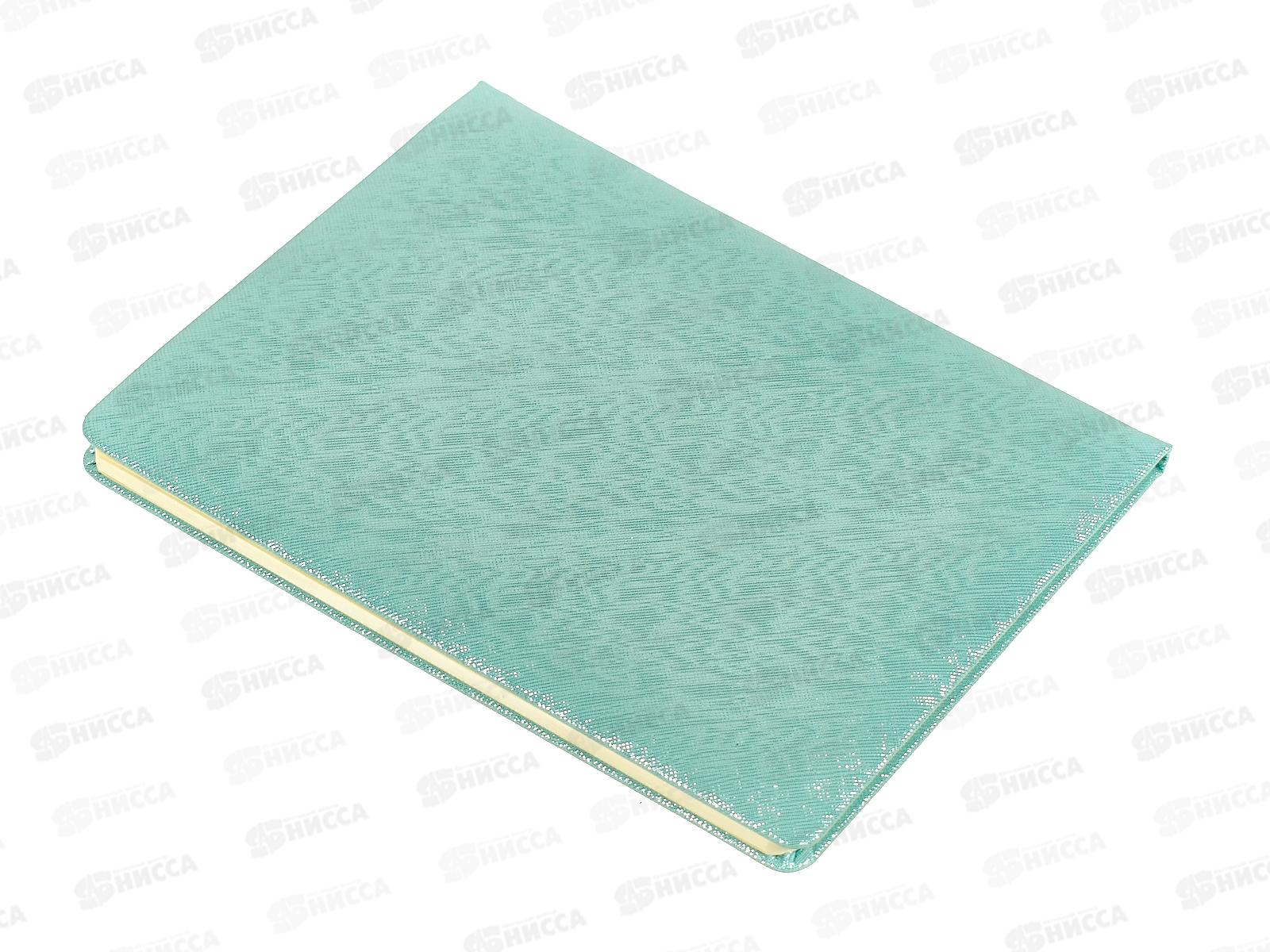 Дневник deVente Leaf иск.кожа, золотистая брошь 2022463*24