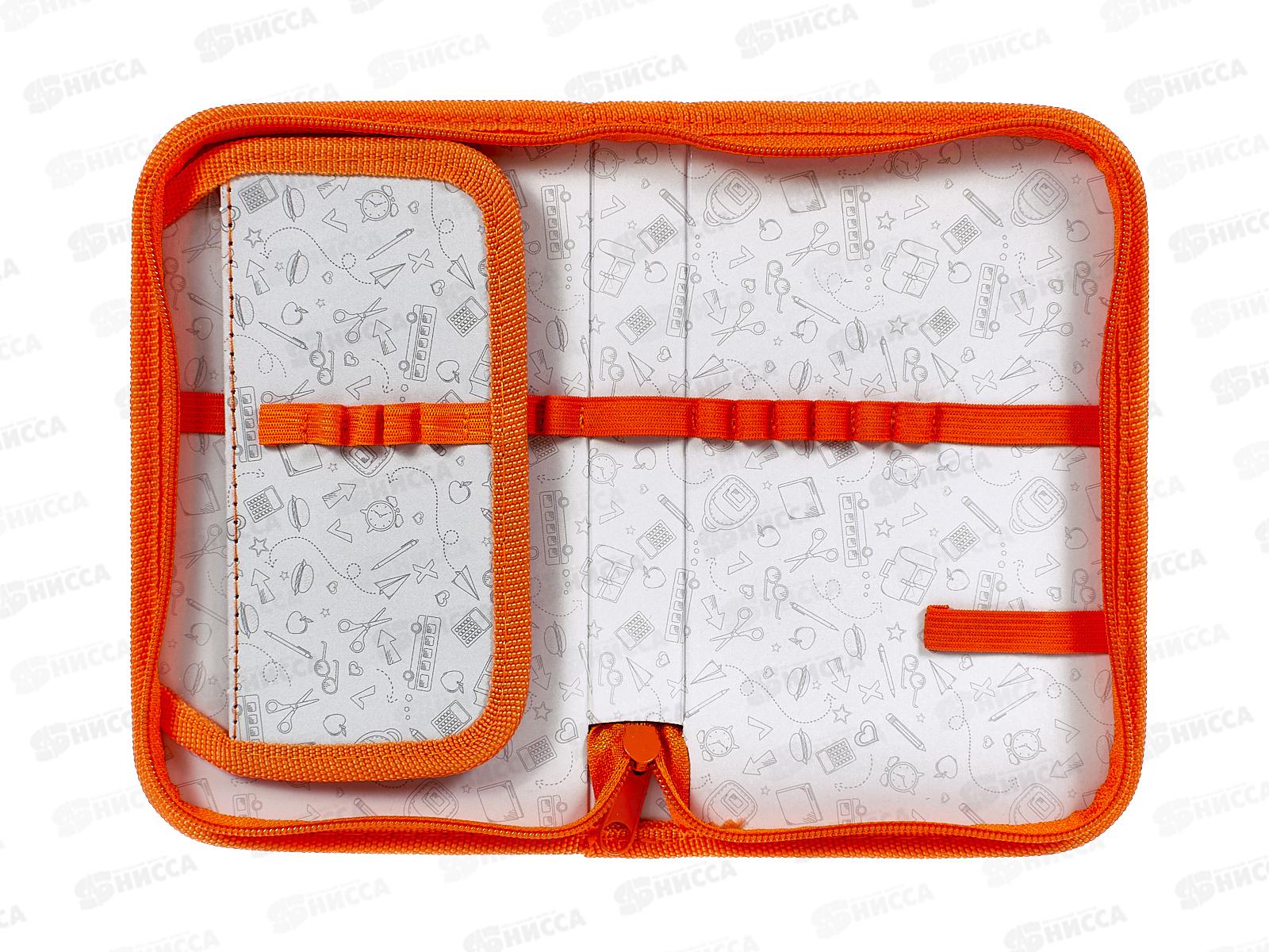 Пенал 1-секц ПП большой Капибара с кофе, 190х115, ПН-2066 *40