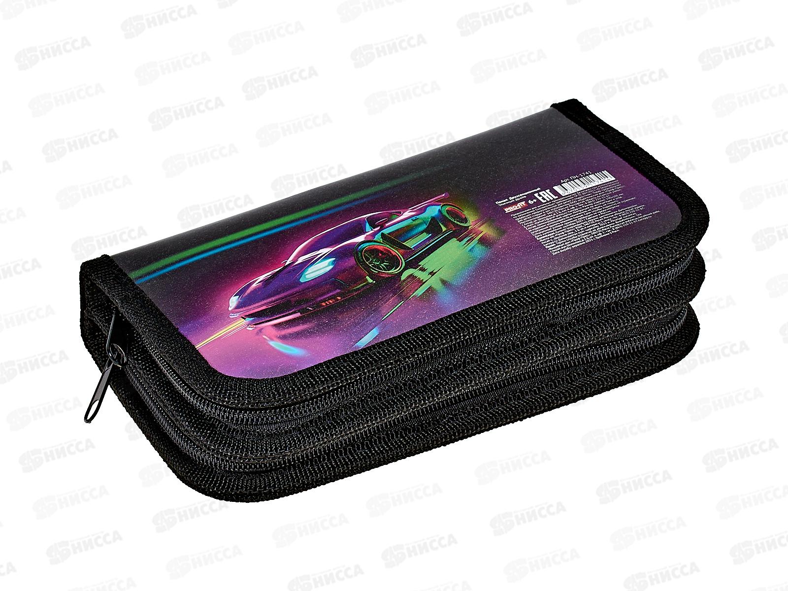 Пенал 2-секц Profit большой Уличный драйв, 190х105, ПН-1741 *32