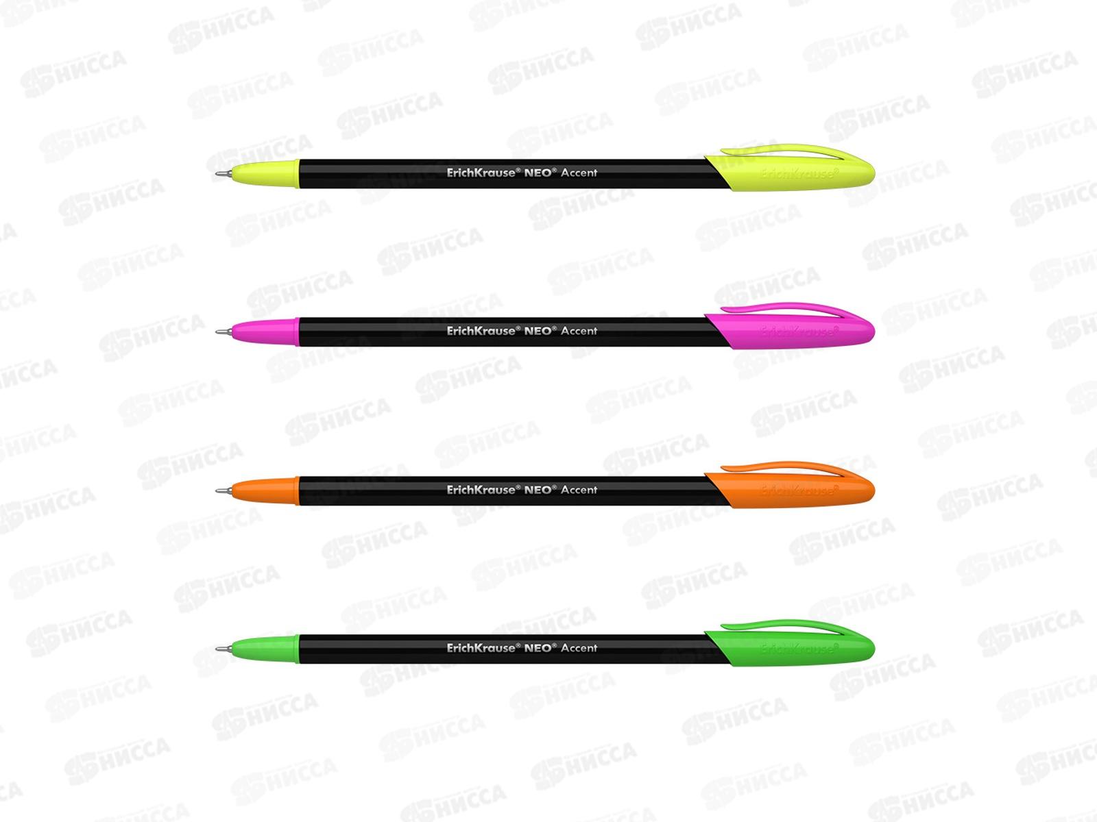 Ручка шариковая EK55386 Orange Stick син *50/400/3200