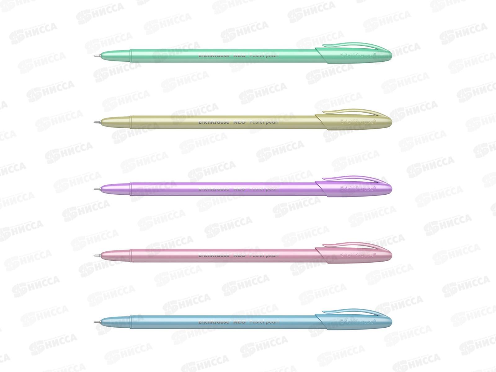 Ручка шариковая EK55380 Stick Pastel синяя *60
