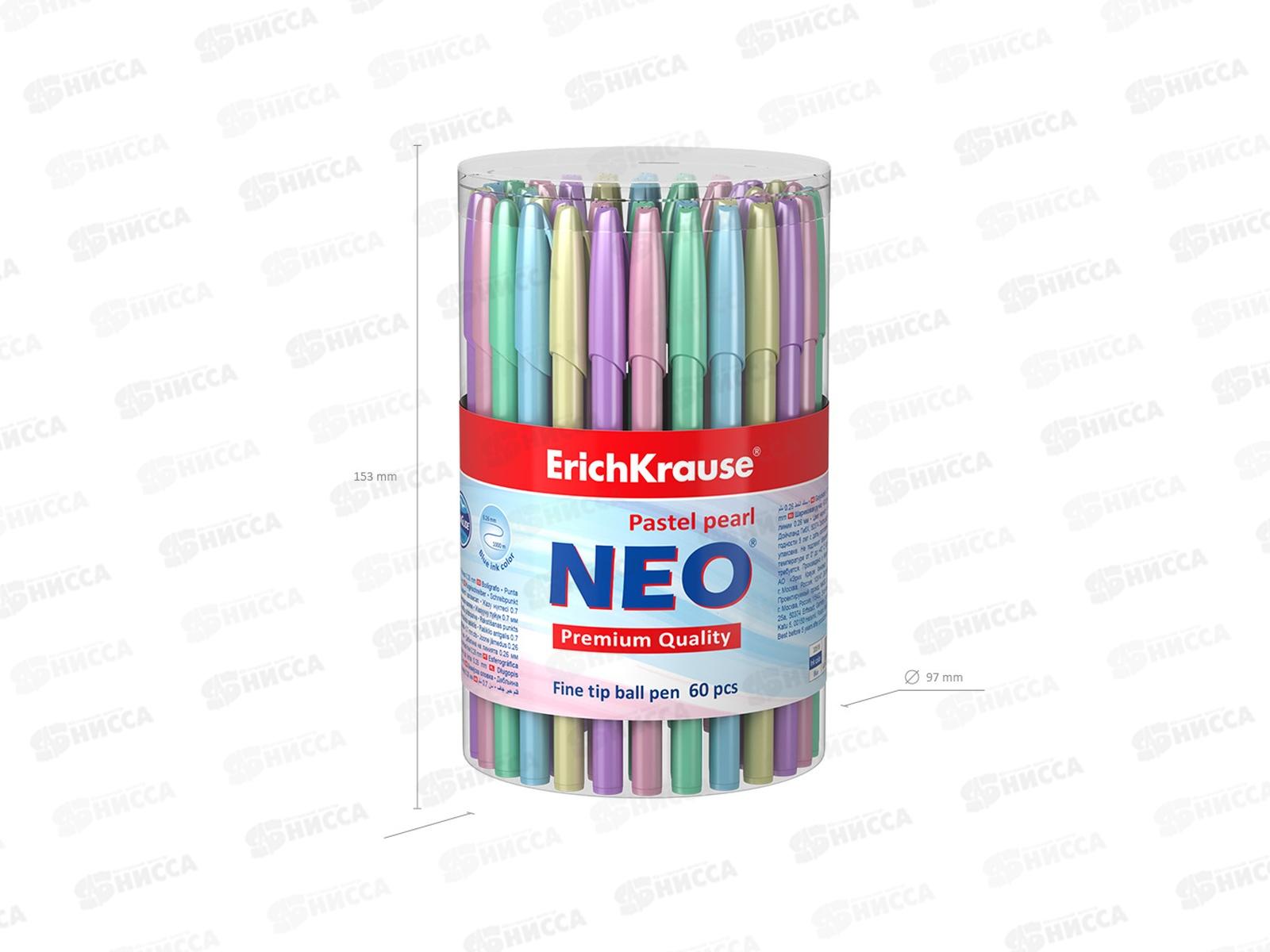Ручка шариковая EK55380 Stick Pastel синяя *60
