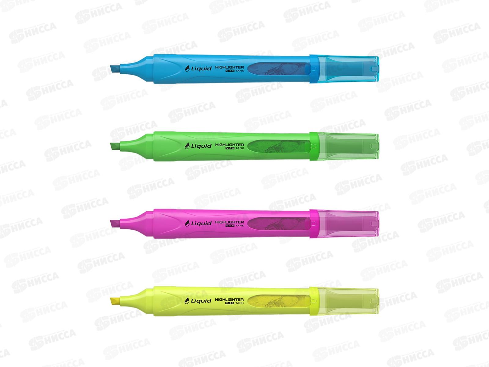 Маркеры EK V-14 текстовые, 4 цвета, 58359 *12