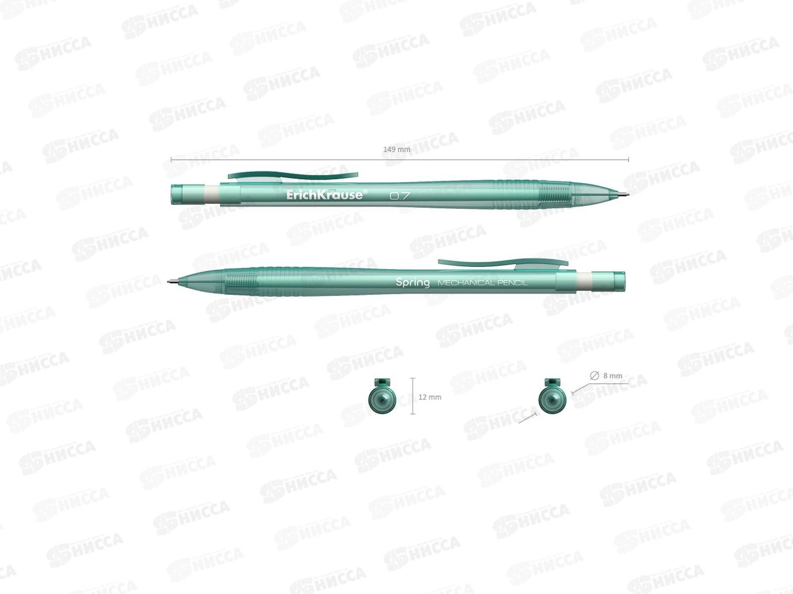 Карандаш автоматический EK 0.7мм,Spring , 56012*12/144/1728
