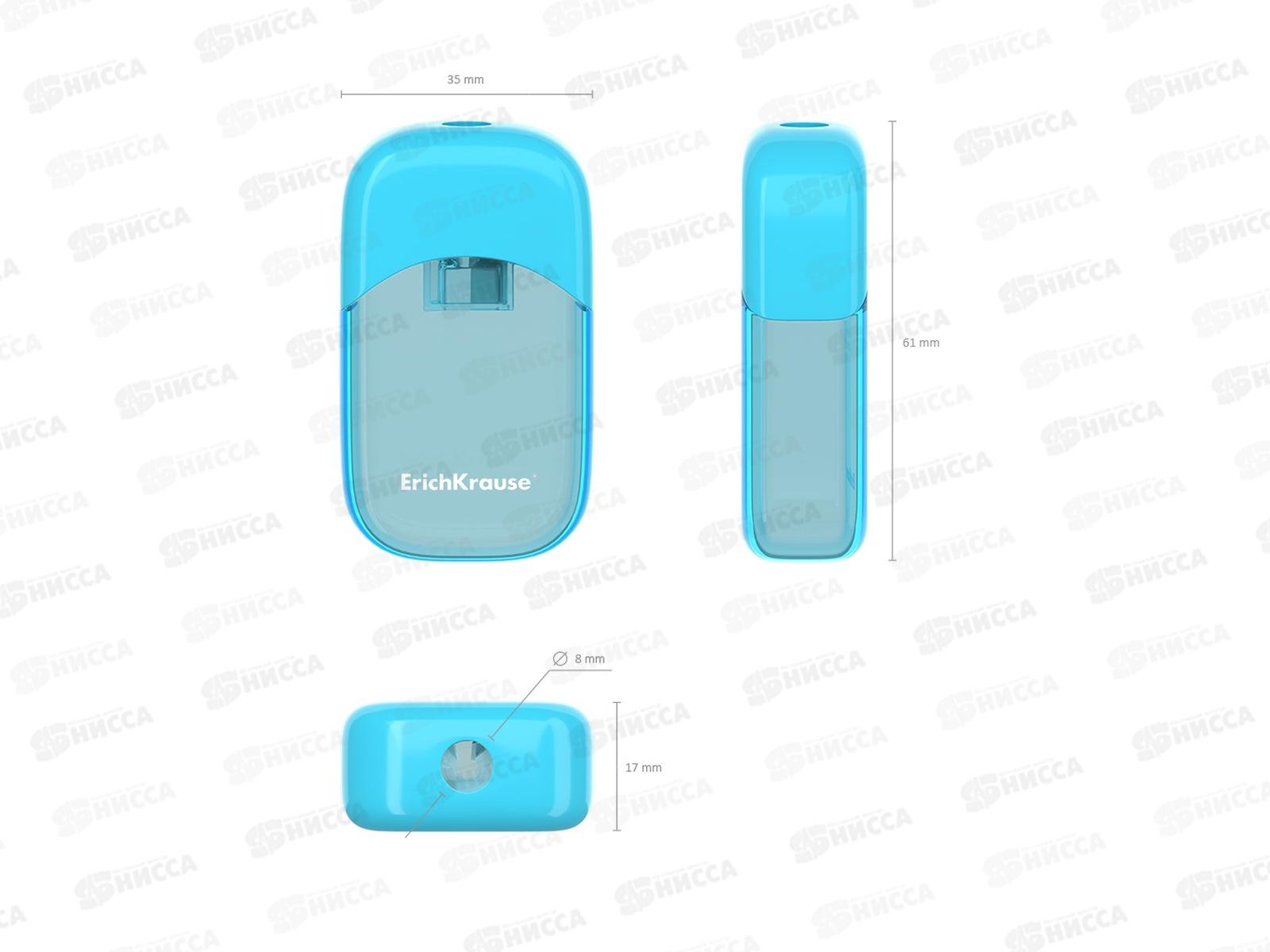 Точилка EK56035 S-Sharp асс.с конт.  *24