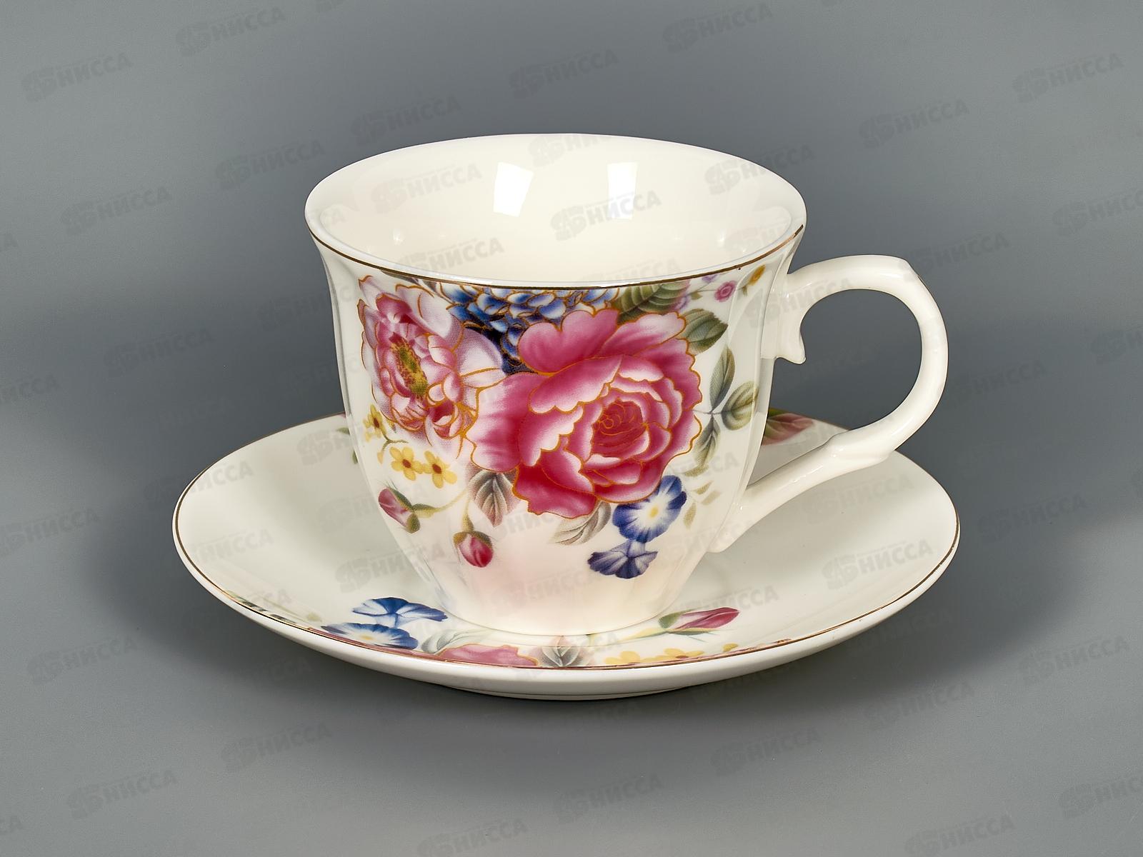 Набор чайный Летний вечер на металлической подставке F102-12m 220мл 248279