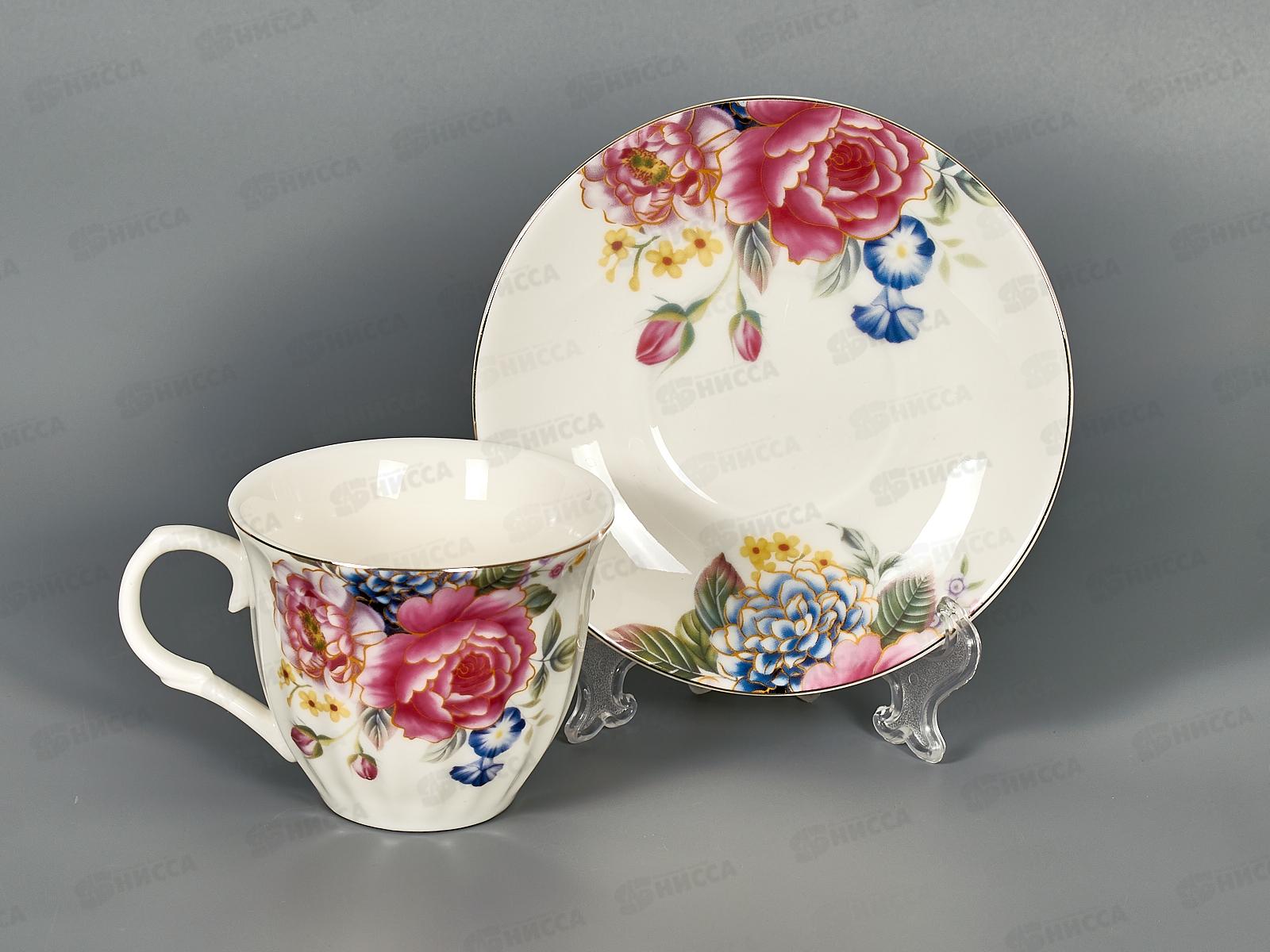 Набор чайный Летний вечер на металлической подставке F102-12m 220мл 248279