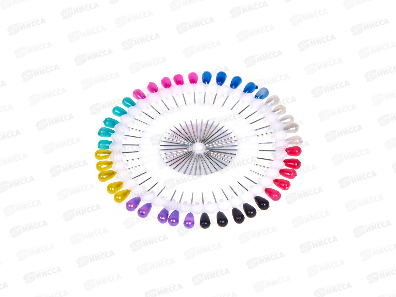 Булавка &quotКапля&quot 4см 40 игл микс 600391