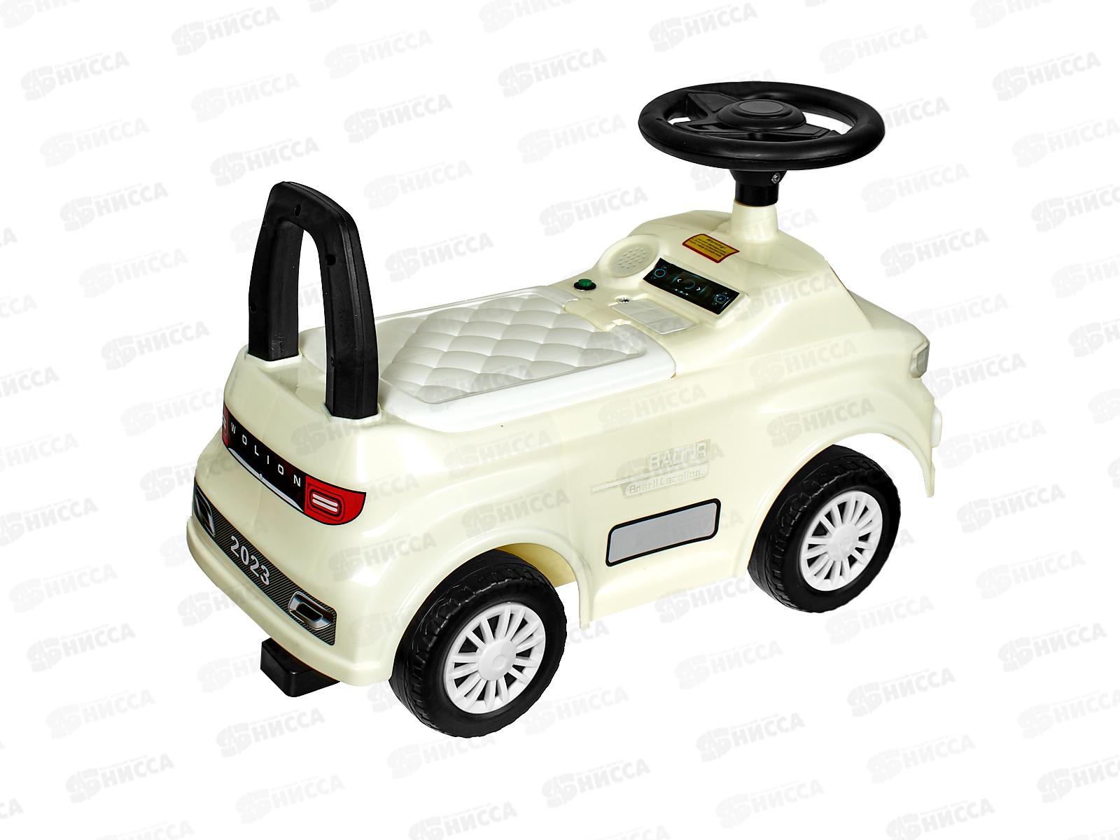 Каталка-толокар №ВТ-188, свет, звук, коробка 56*28*36см