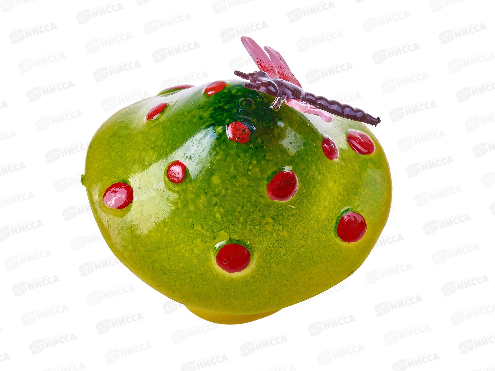 Штекер фигурка декоративная &quotГрибы&quot на металлическом стержне 153-006 г