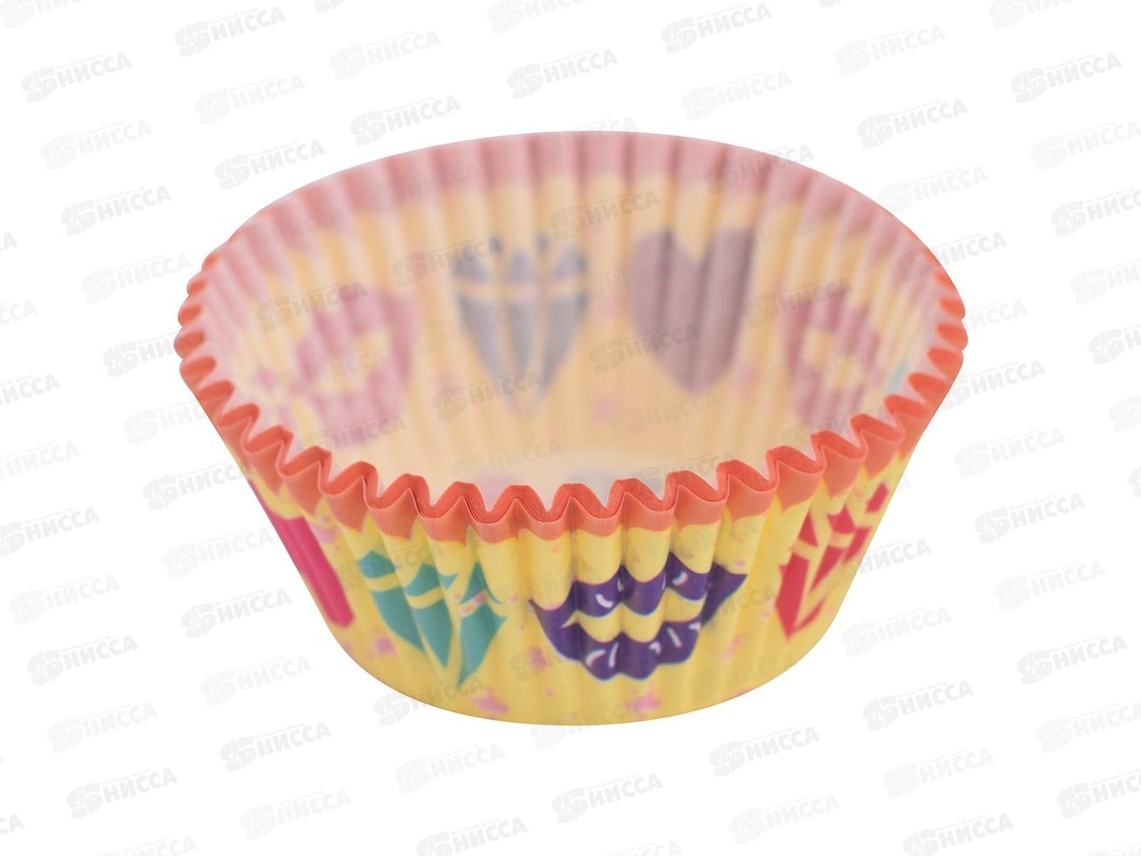 Форма бумажная для выпечки Набор D7см H3см 50шт VL80-275