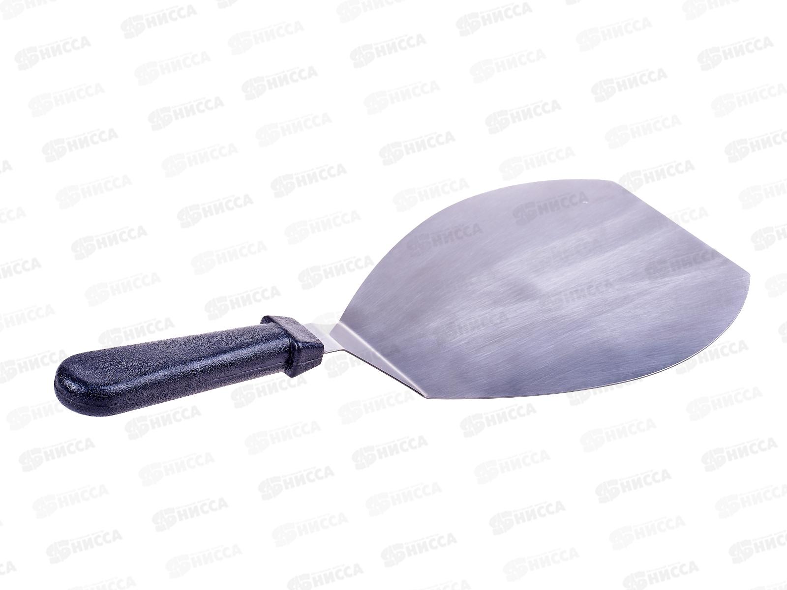 Лопатка для  пиццы 35,0см нержавейка ручка пластик 16,5см КТ-ПФ-ЛЦ-01