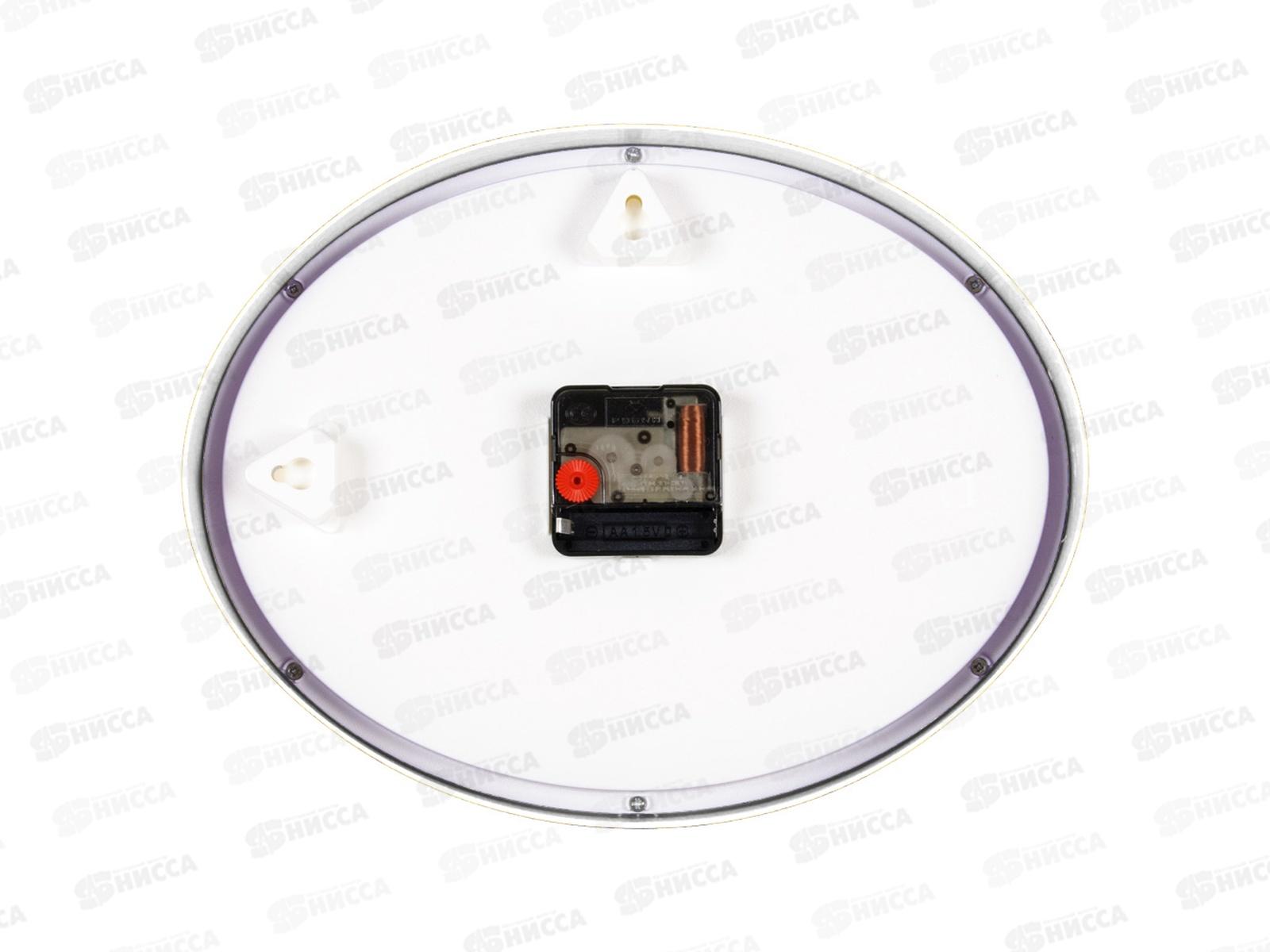 Часы настенные &quot21 Век&quot 2720-108 &quotЦветы,пастель&quot&quotРубин&quot