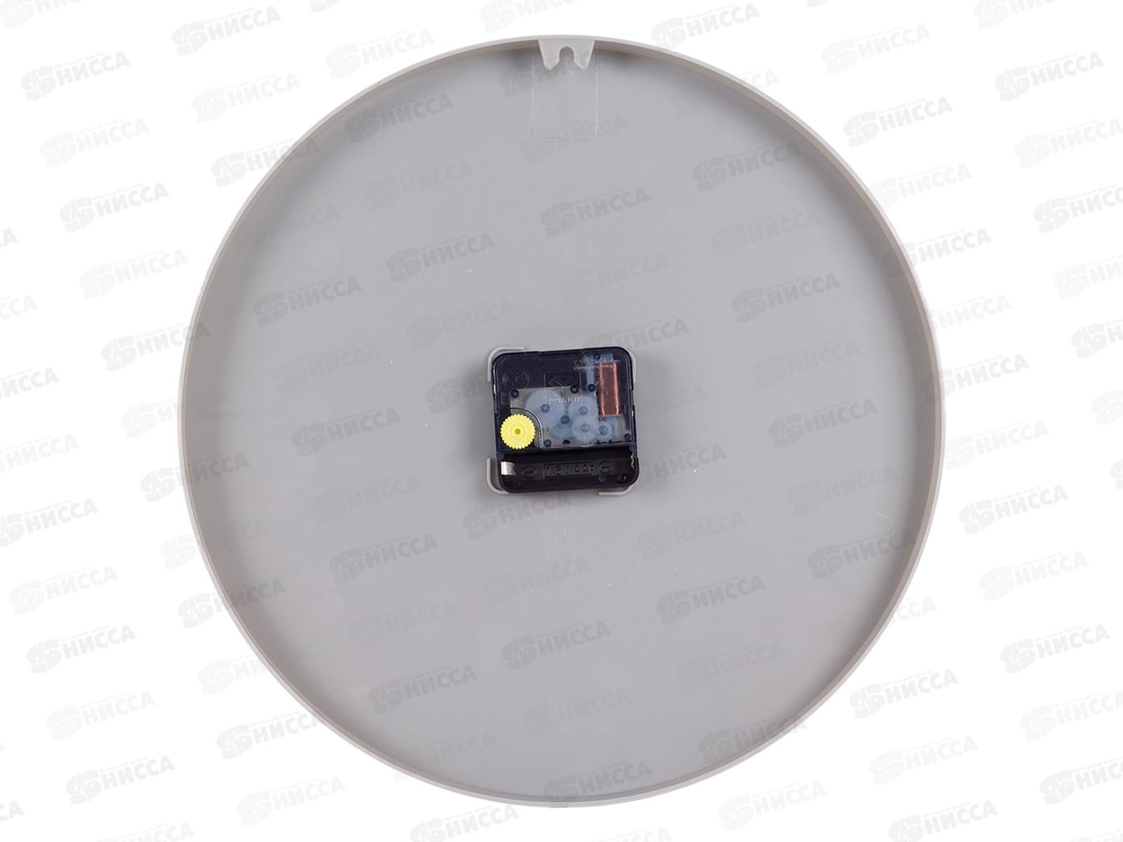 Часы настенные &quot21 Век&quot 3020-008(10) корпус серый+золото Классика Рубин