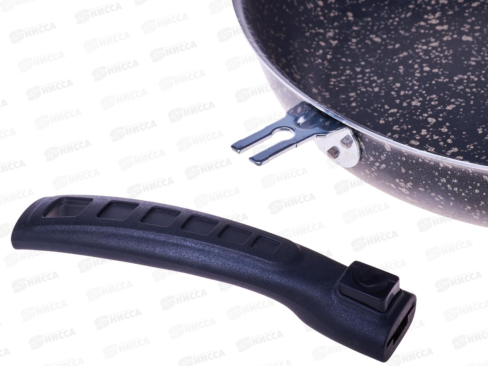 Сковорода SA-F11-28 Топаз 28см Гранит черная