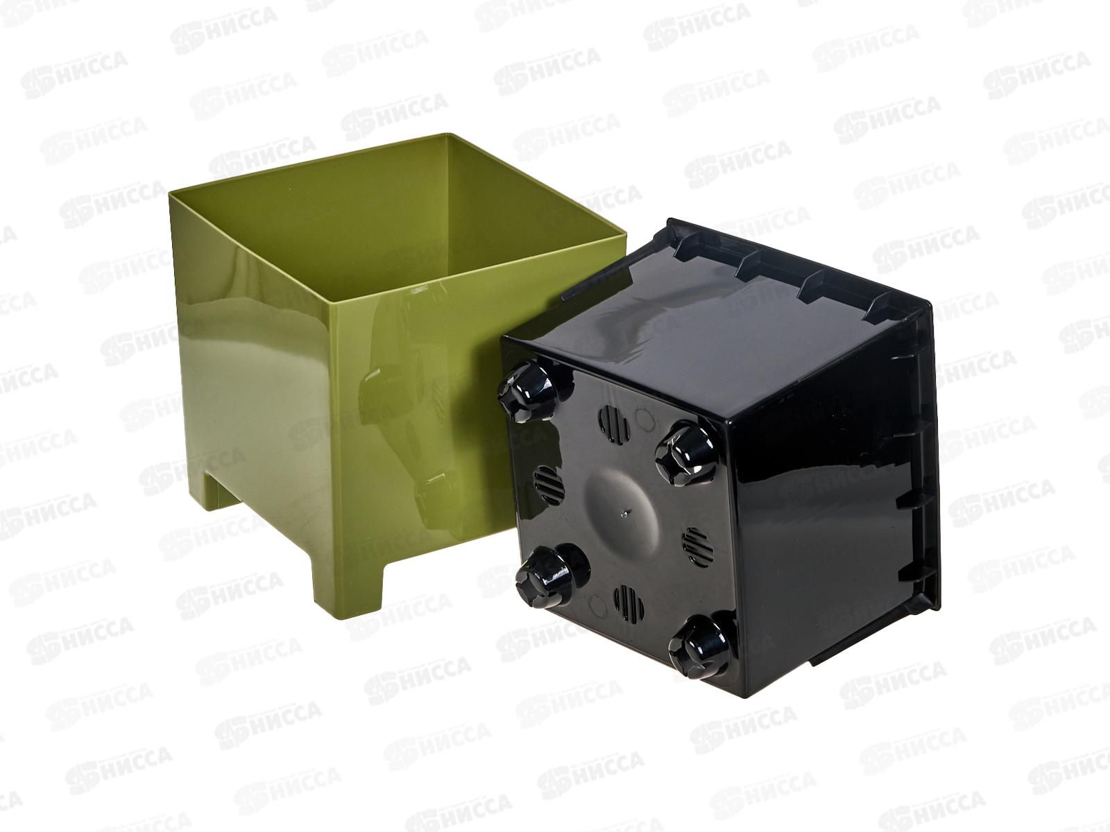 Горшок д/цветов НАРД 2,1л Папоротник с вкладкой д.14 н.14 *8