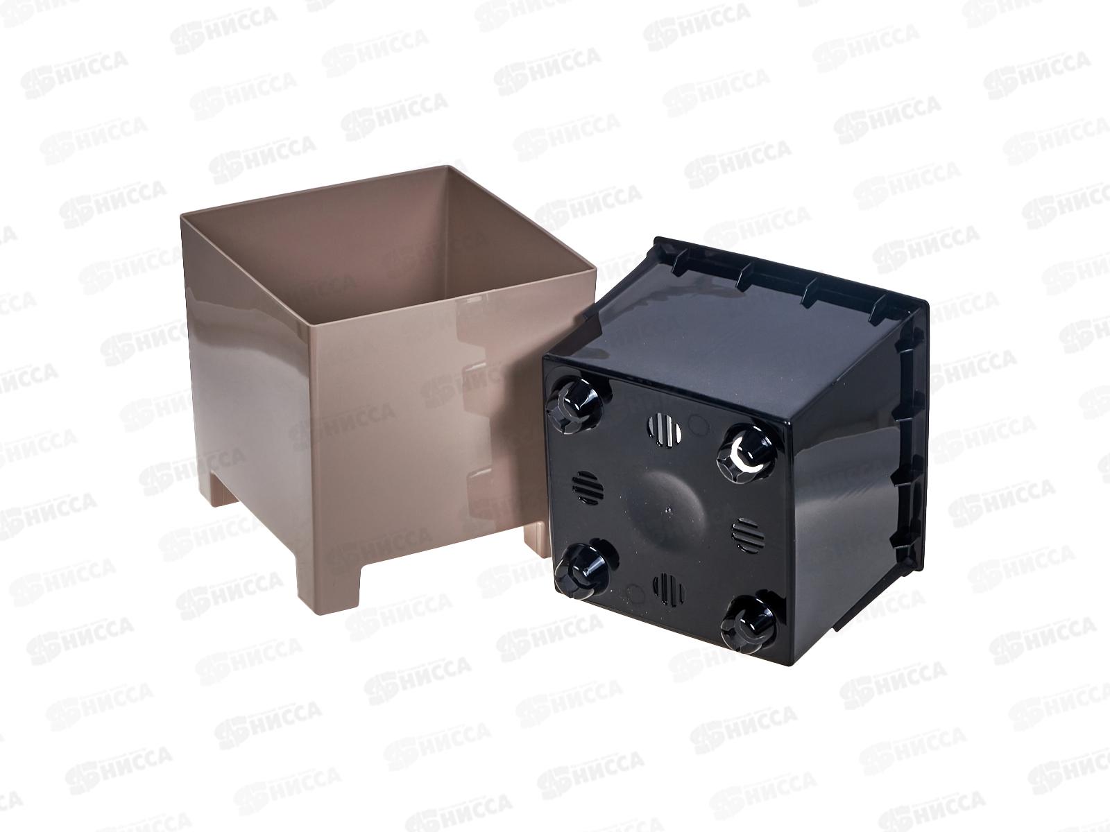 Горшок для цветов НАРД 2,1л Фраппе с вкладкой д.14 н.14 *8