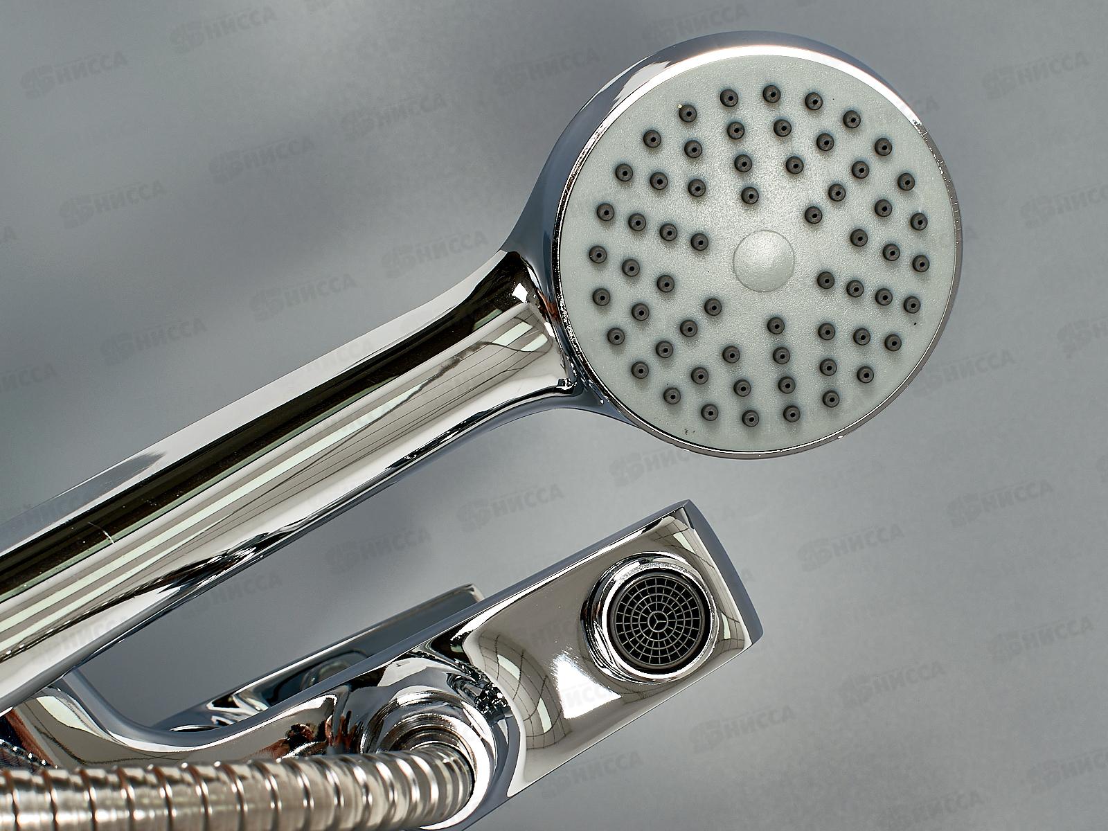 Смеситель для ванны шар., короткий литой излив, SL132-009E